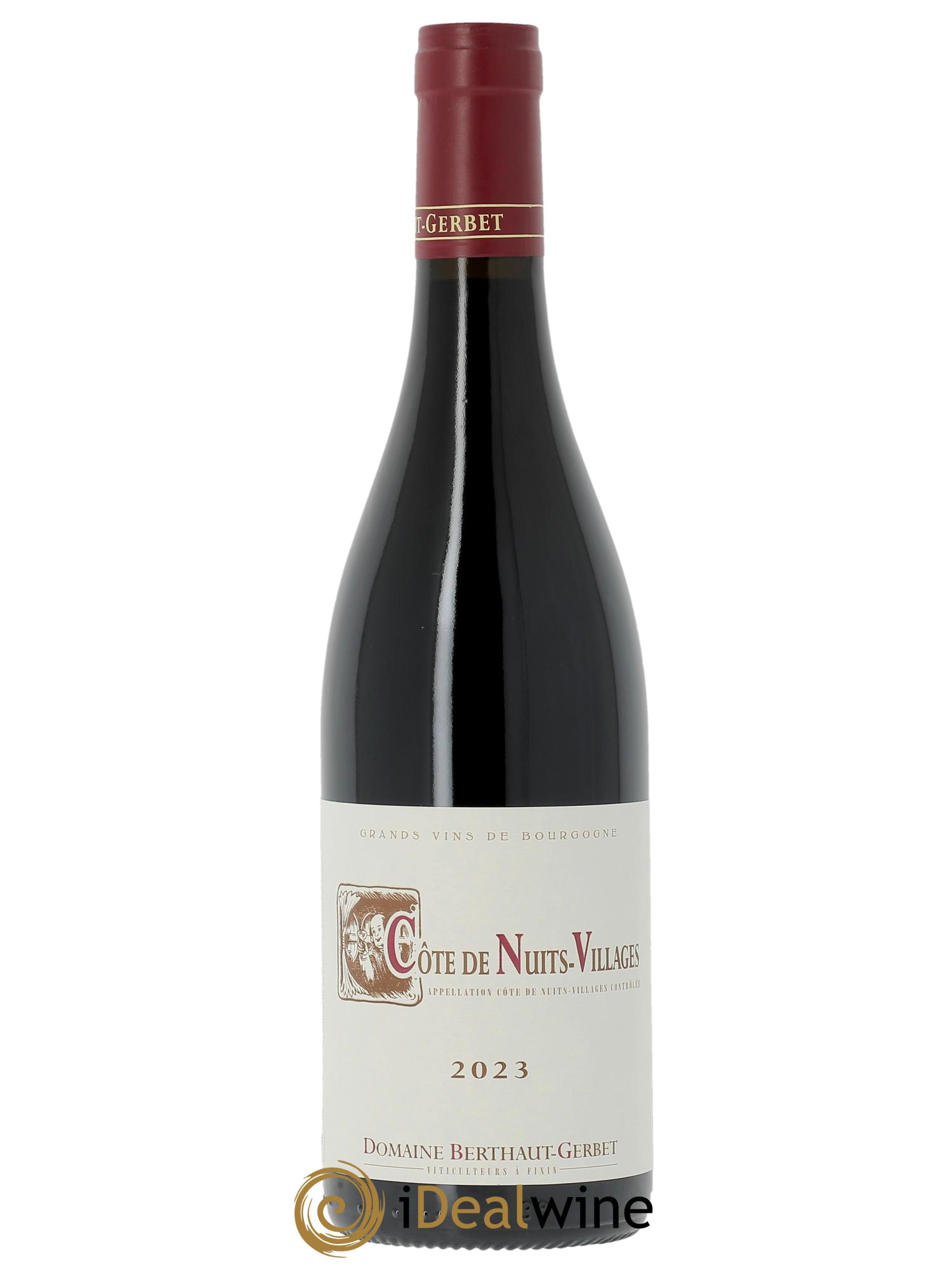Côtes de Nuits Villages Berthaut Gerbet (Domaine)  2023 - Lot de 1 bouteille - 0