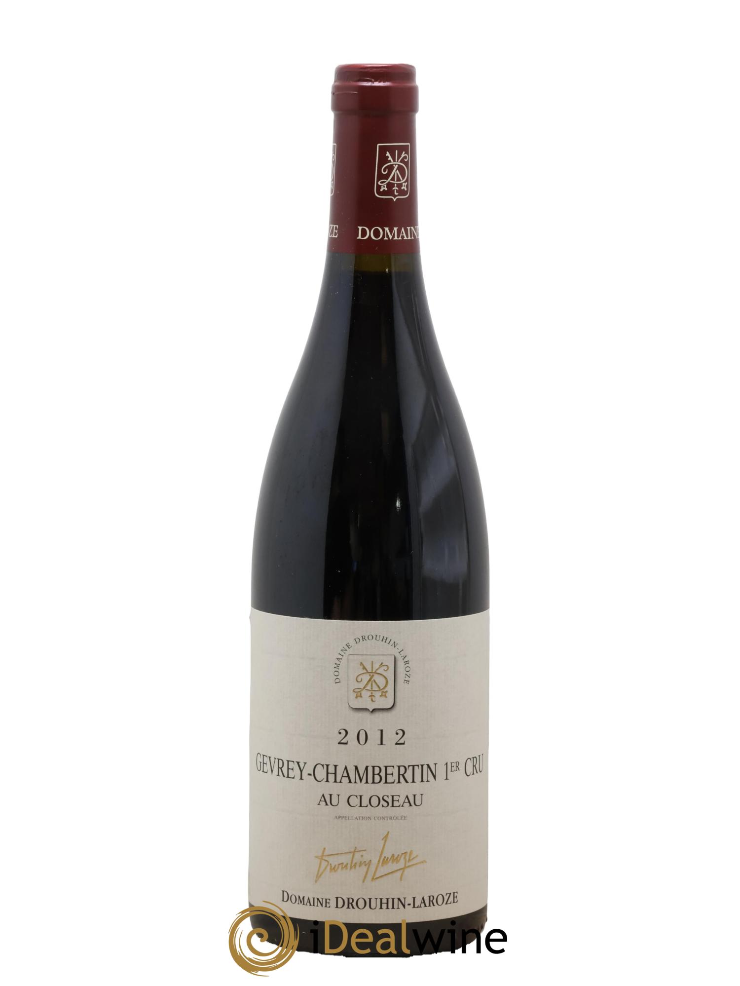 Gevrey-Chambertin 1er Cru Au Closeau Domaine Drouhin-Laroze 2012 - Lot of 1 bottle - 0