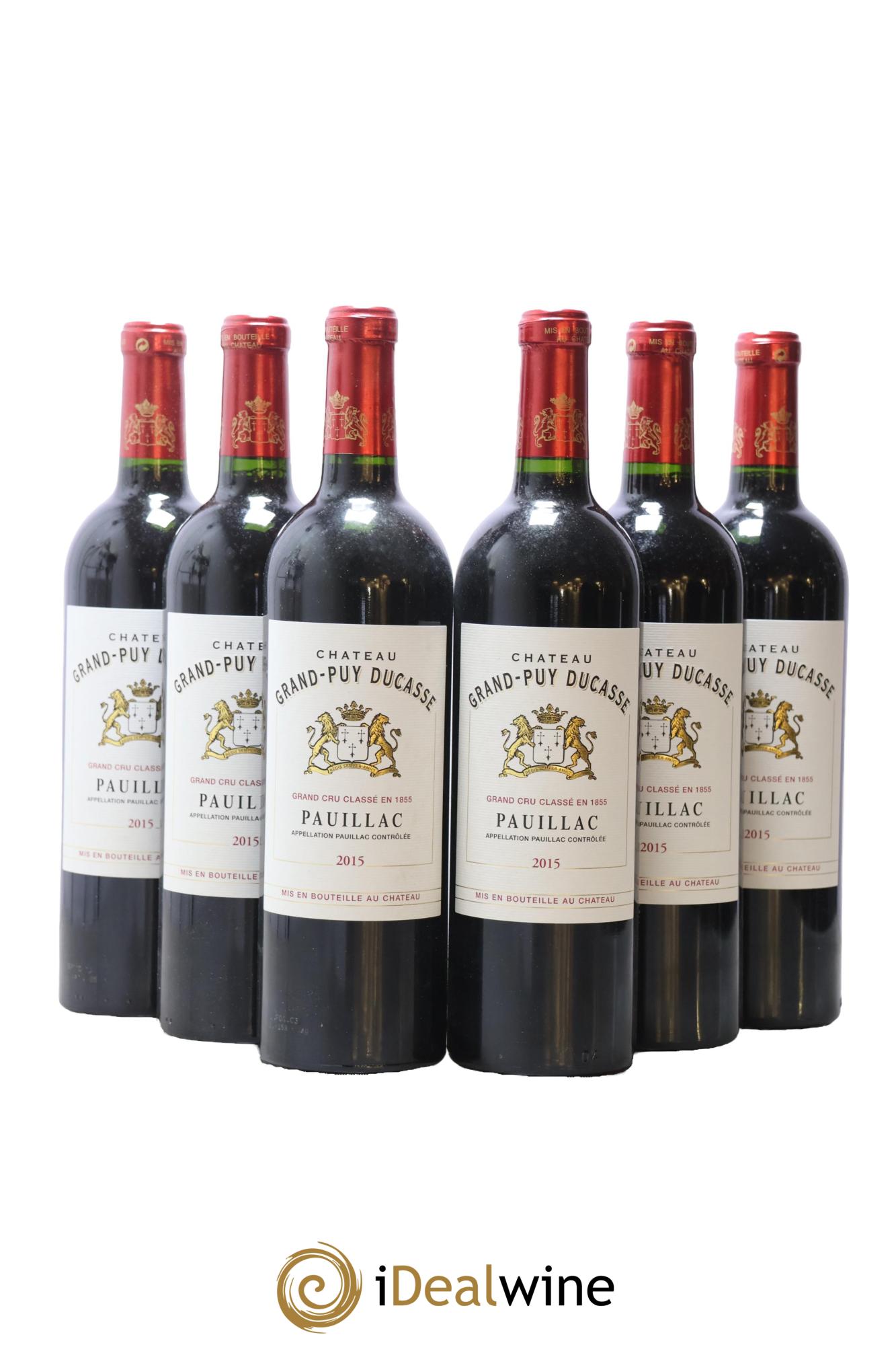 Château Grand Puy Ducasse 5ème Grand Cru Classé 2015 - Lot de 6 bouteilles - 0