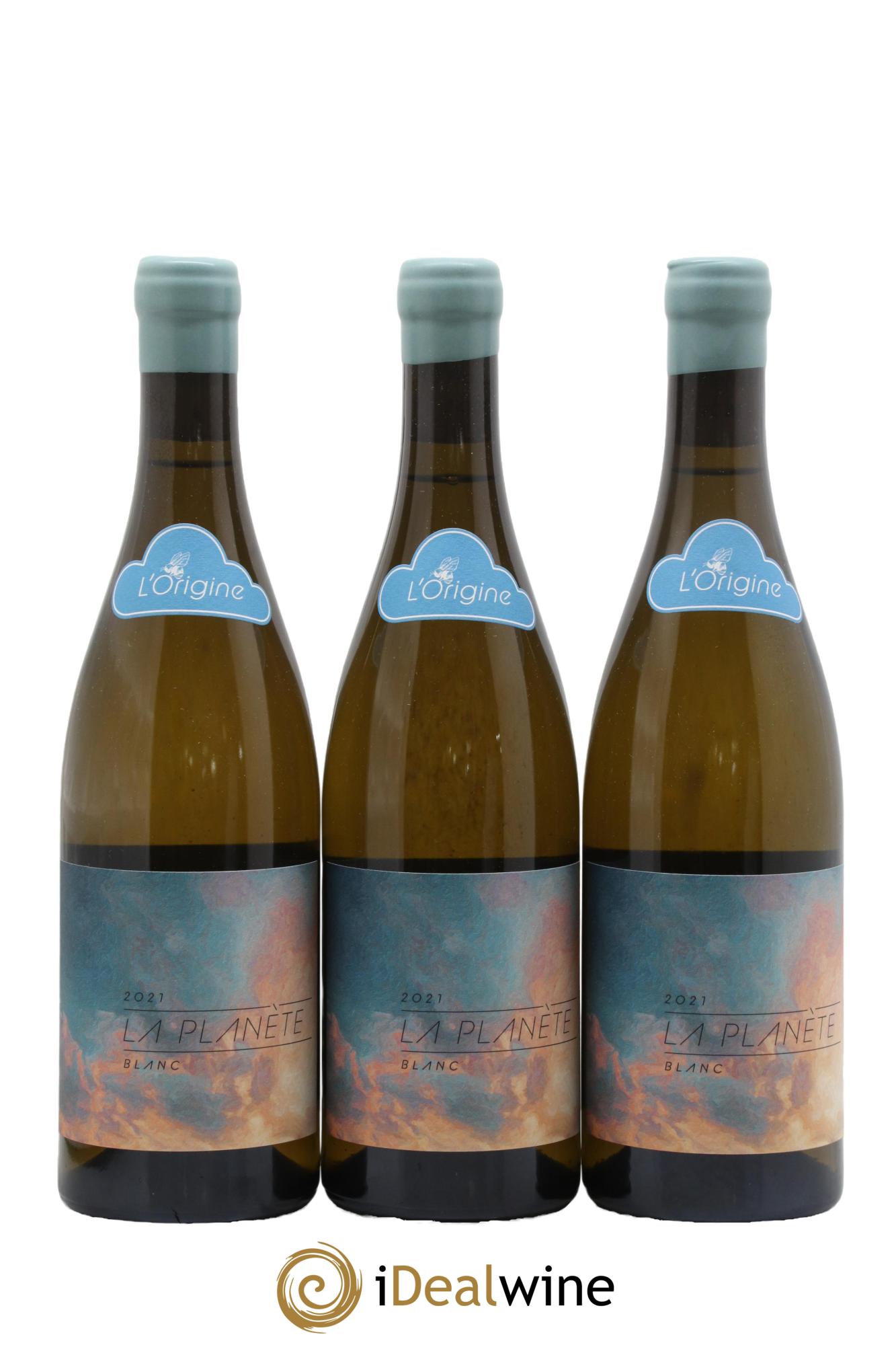 Vin de France La Planète Blanc Maison Glandien 2021 - Lot de 3 bouteilles - 0