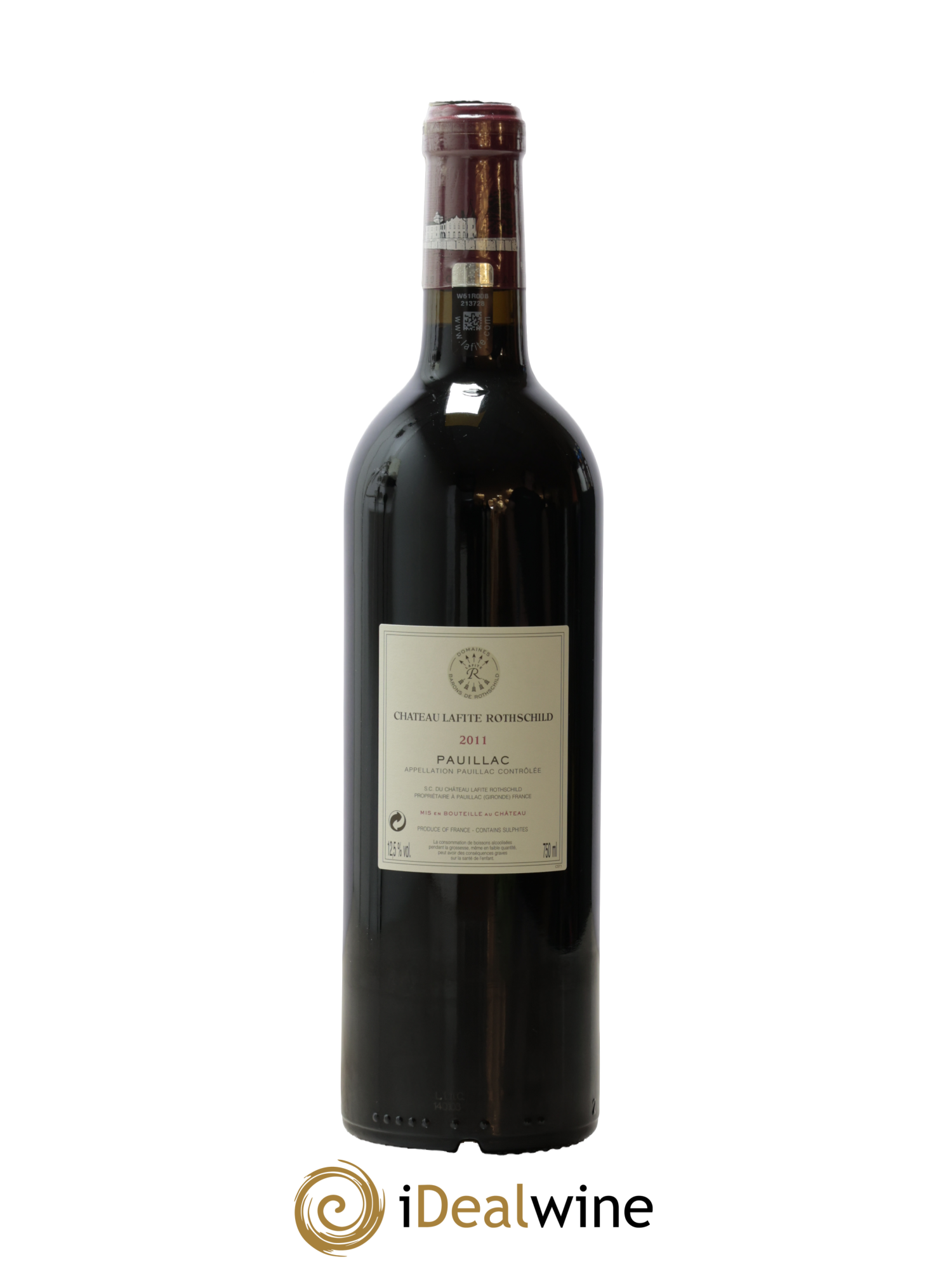 Château Lafite Rothschild 1er Grand Cru Classé 2011 - Lot de 1 bouteille - 1