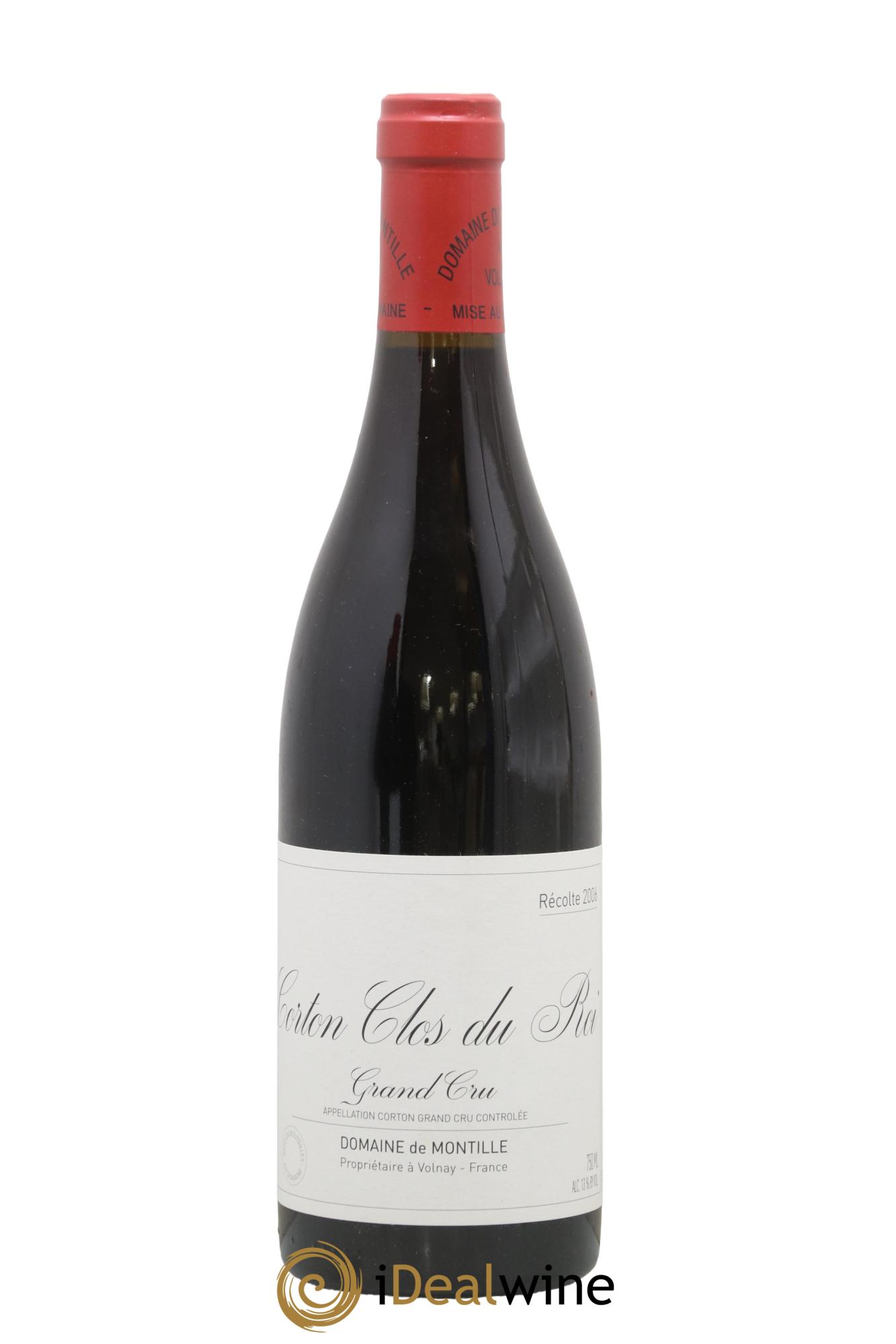 Corton Grand Cru Clos du Roi De Montille (Domaine) 2006 - Lot de 1 bouteille - 0