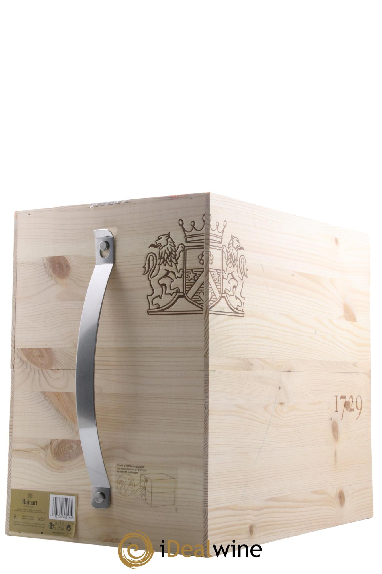 Champagne Coffret Assortiment Ruinart ("R" de Ruinart, Ruinart Rosé, Dom Ruinart 2007, Dom Ruinart Rosé 2007, Ruinart Blanc de Blancs, Ruinart 2011) - Lot de 6 bouteilles - 3