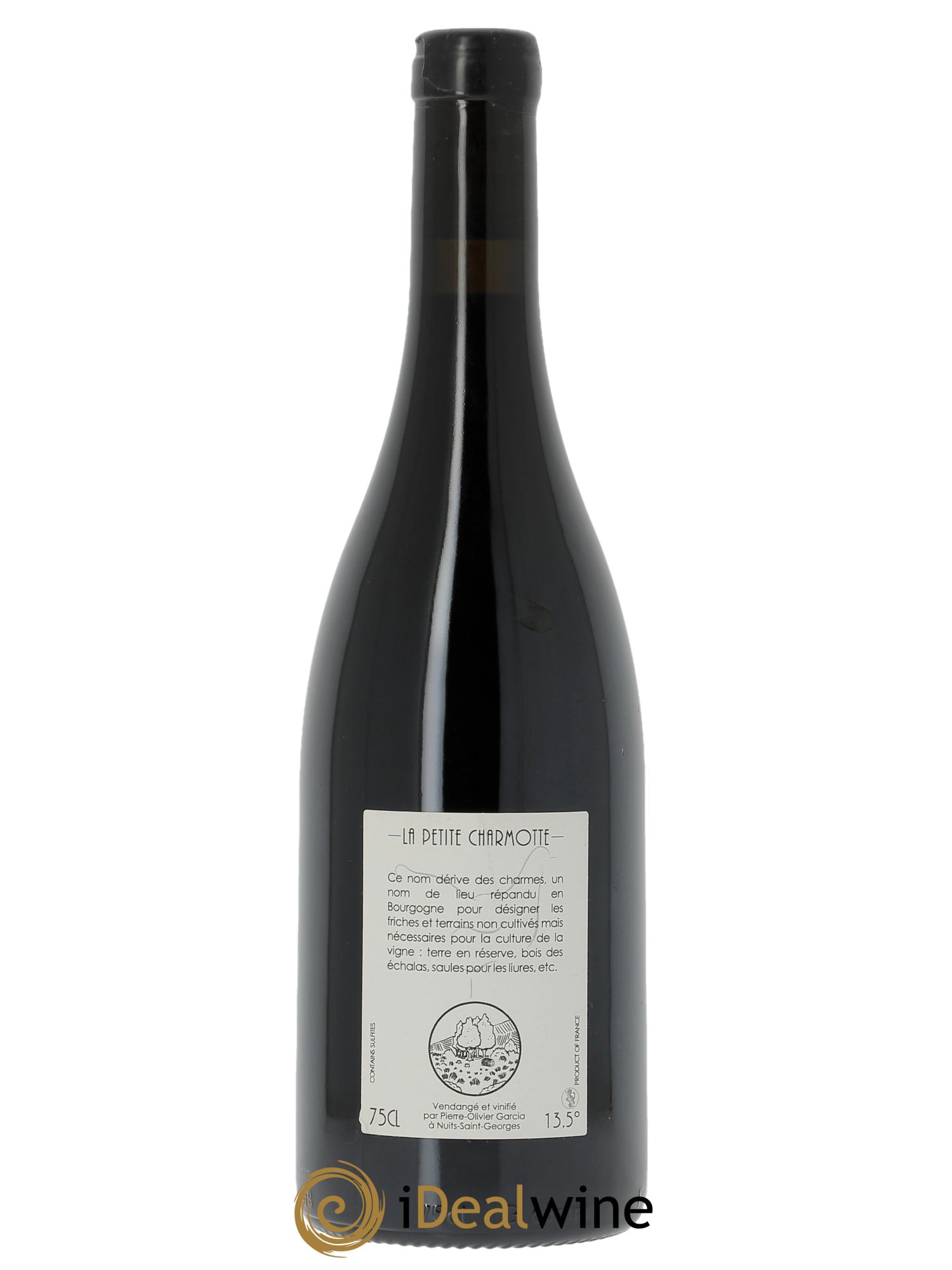 Nuits Saint-Georges La Petite Charmotte Pierre Olivier Garcia 2023 - Lot de 1 bouteille - 1