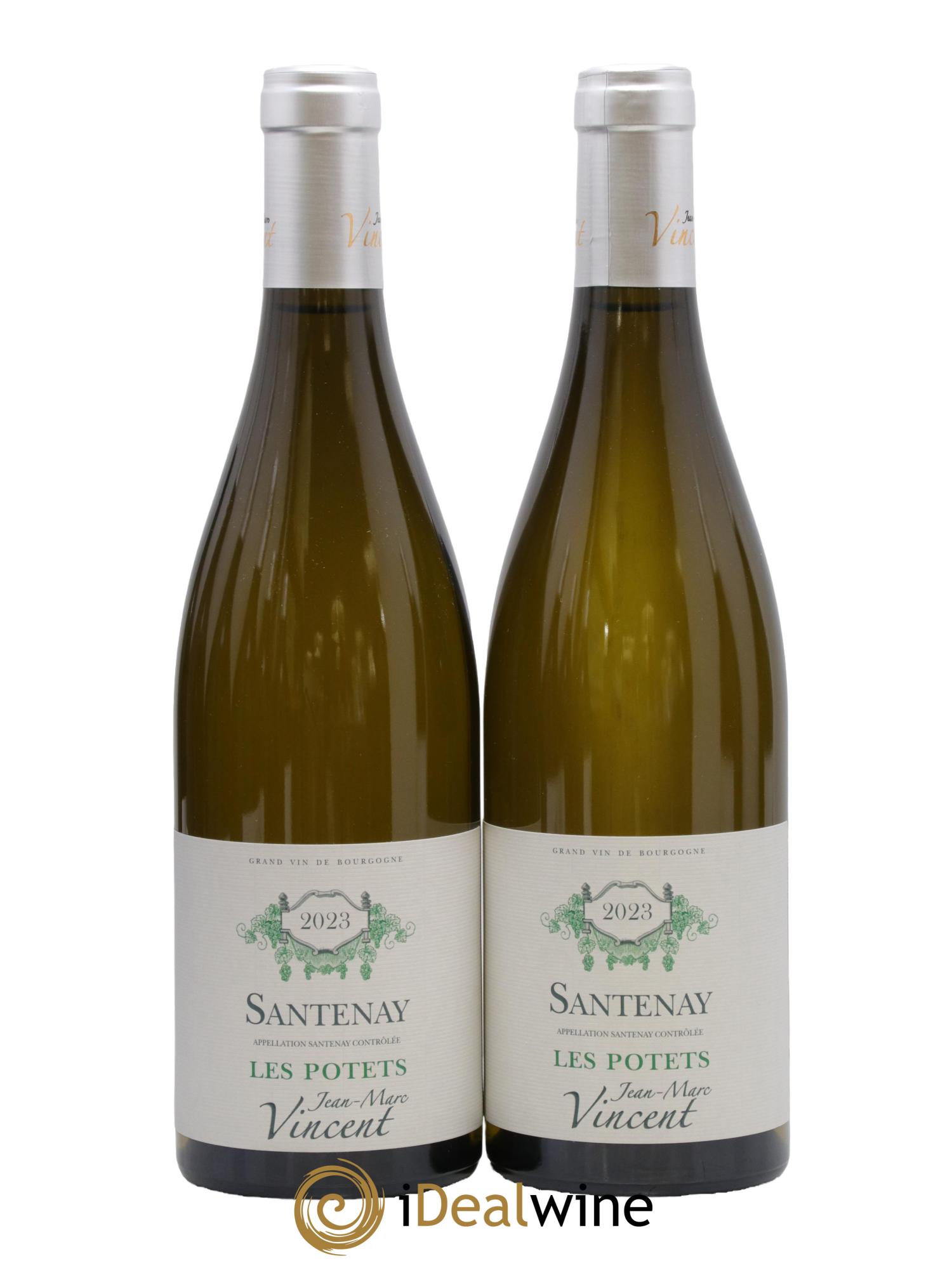 Santenay Les Potets Jean-Marc Vincent (Domaine) 2023 - Lot de 2 bouteilles - 0