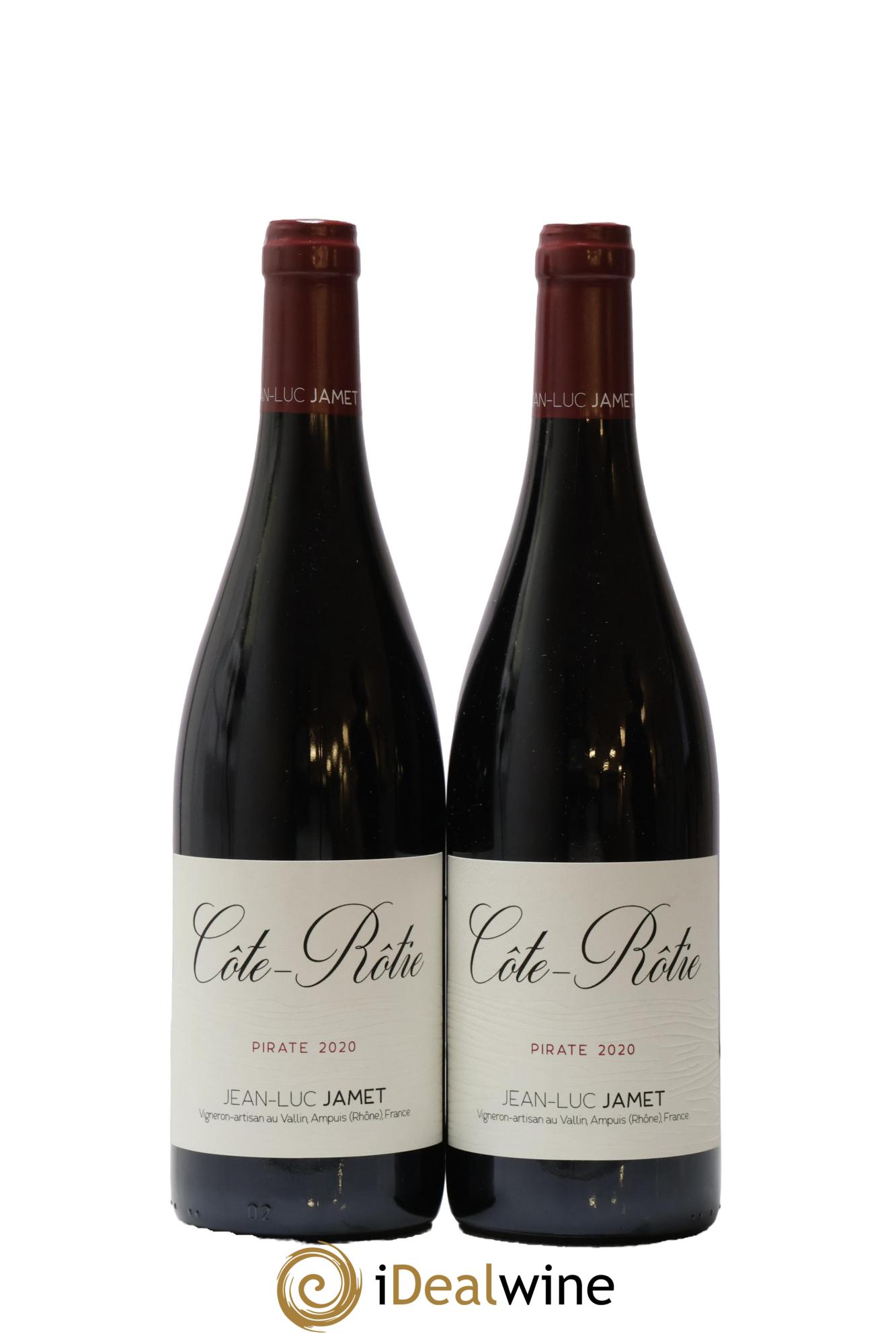 Côte-Rôtie Pirate Jean-Luc Jamet (Domaine) 2020 - Lot of 2 bottles - 0