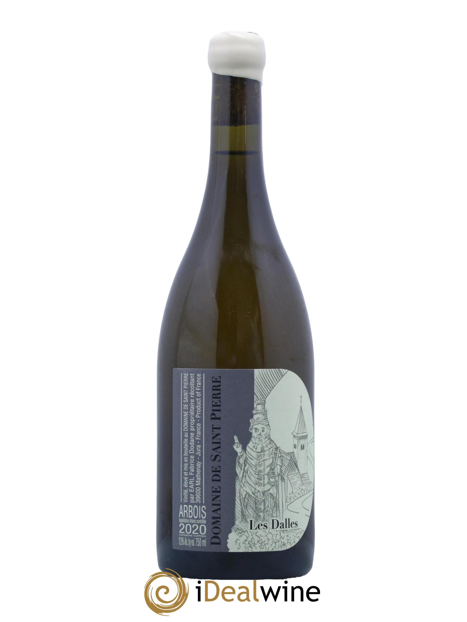Arbois Les Dalles Domaine Saint Pierre Fabrice Dodane 2020 - Lot de 1 bouteille - 0