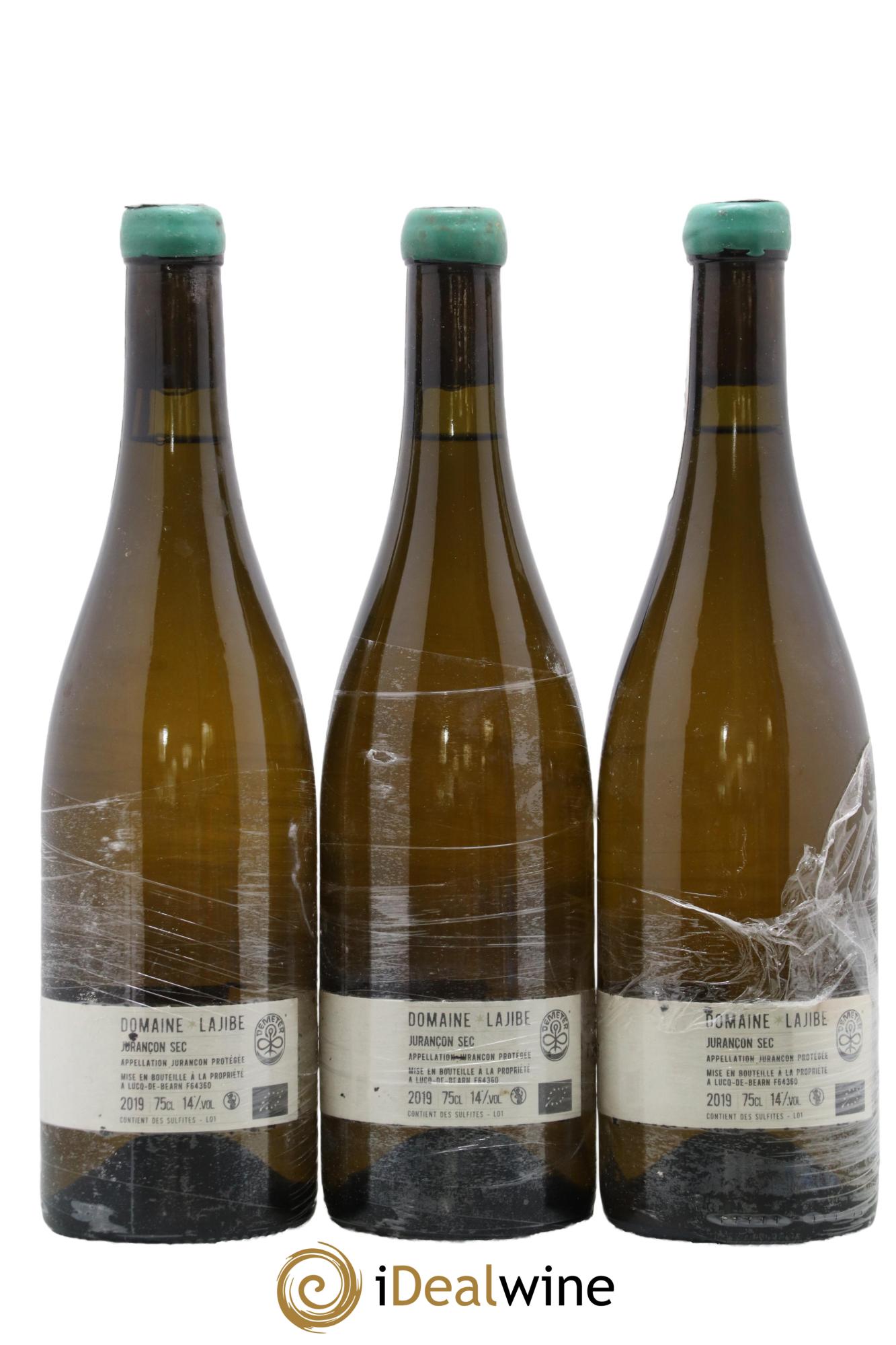 Jurançon sec Carmeret Domaine Lajibe - Jean-Baptiste Semmartin 2019 - Lot of 3 bottles - 1
