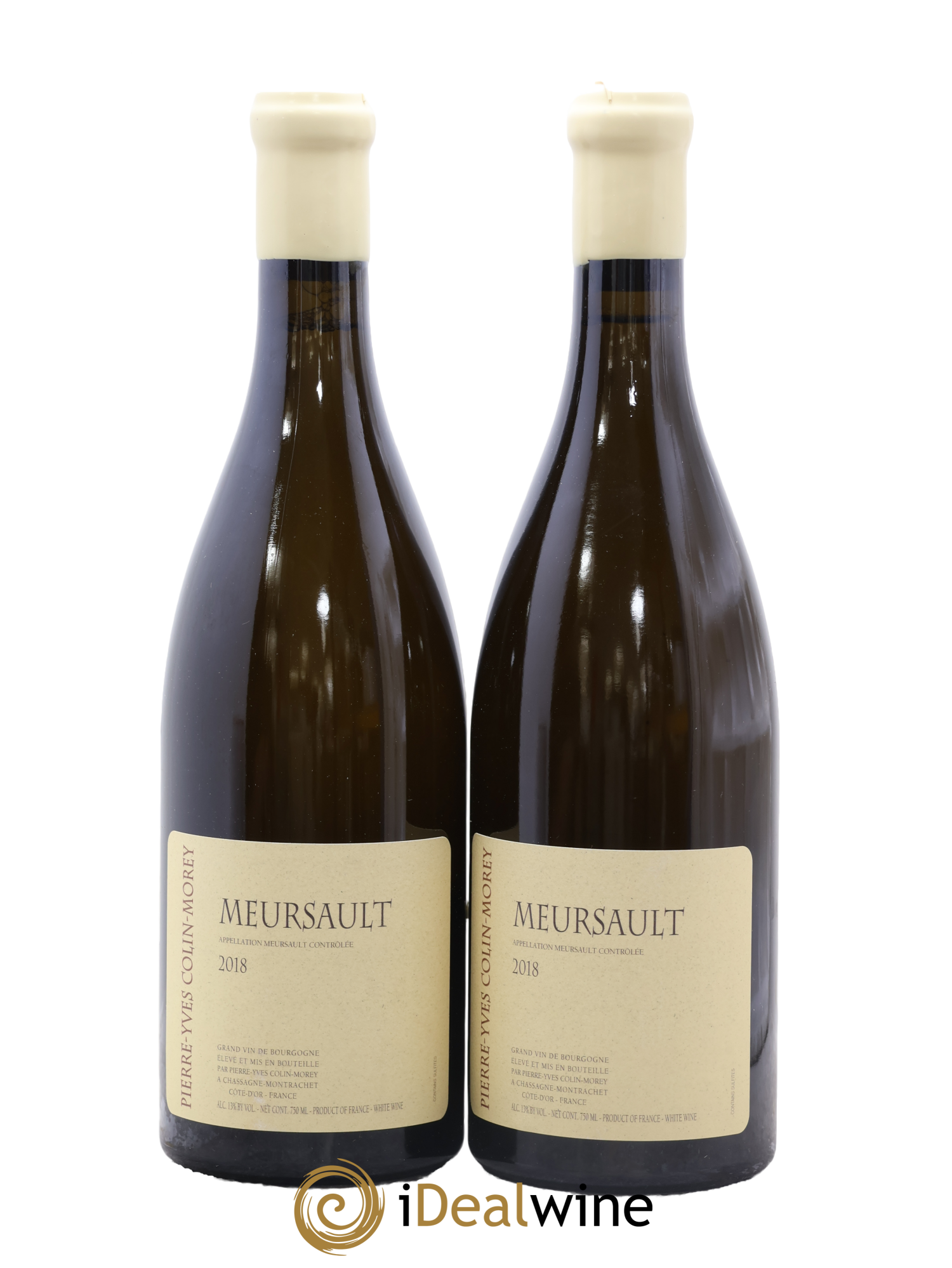 Meursault Pierre-Yves Colin Morey 2018 - Lot de 2 bouteilles - 0