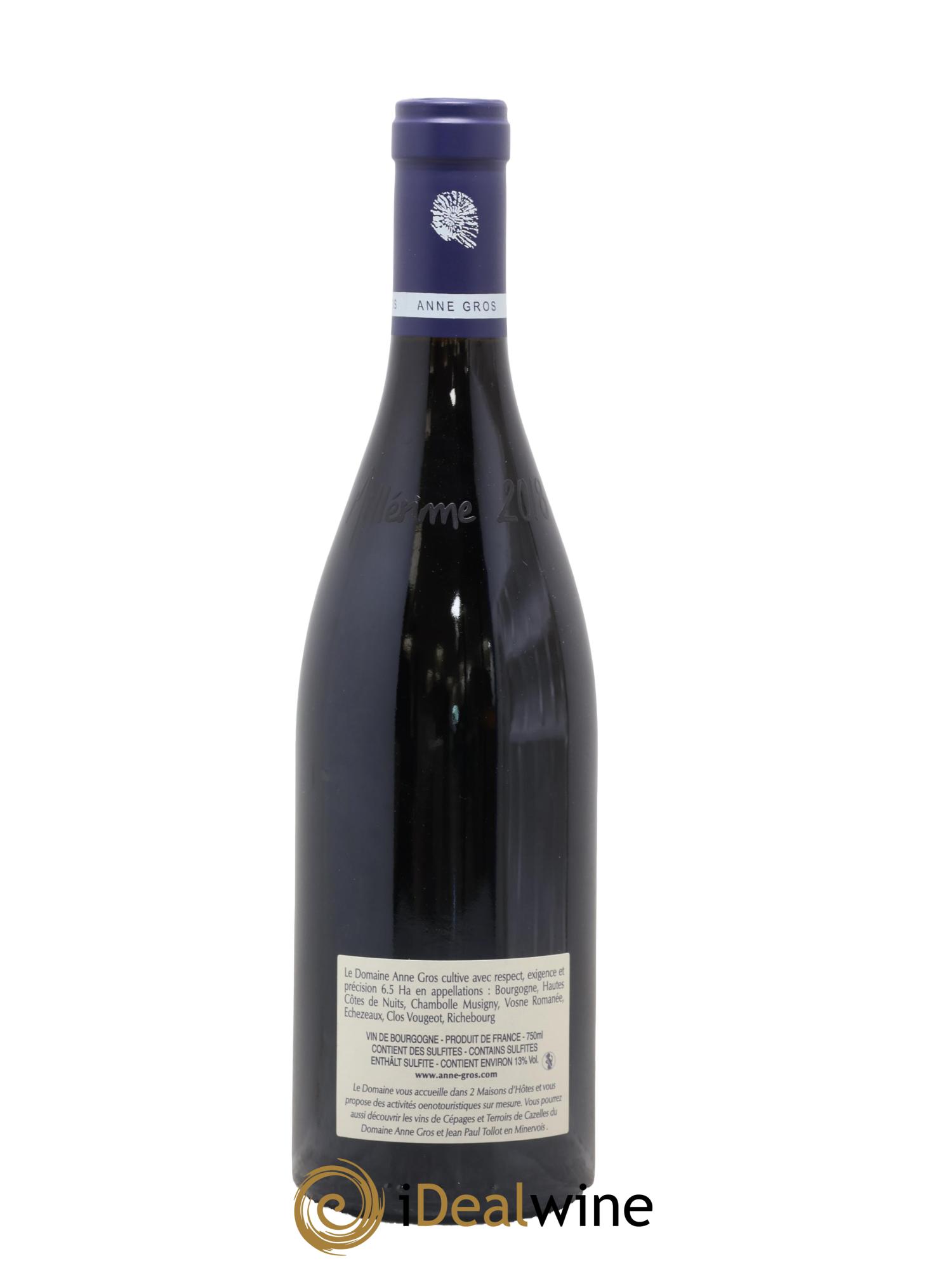 Richebourg Grand Cru Anne Gros 2018 - Lot of 1 bottle - 1
