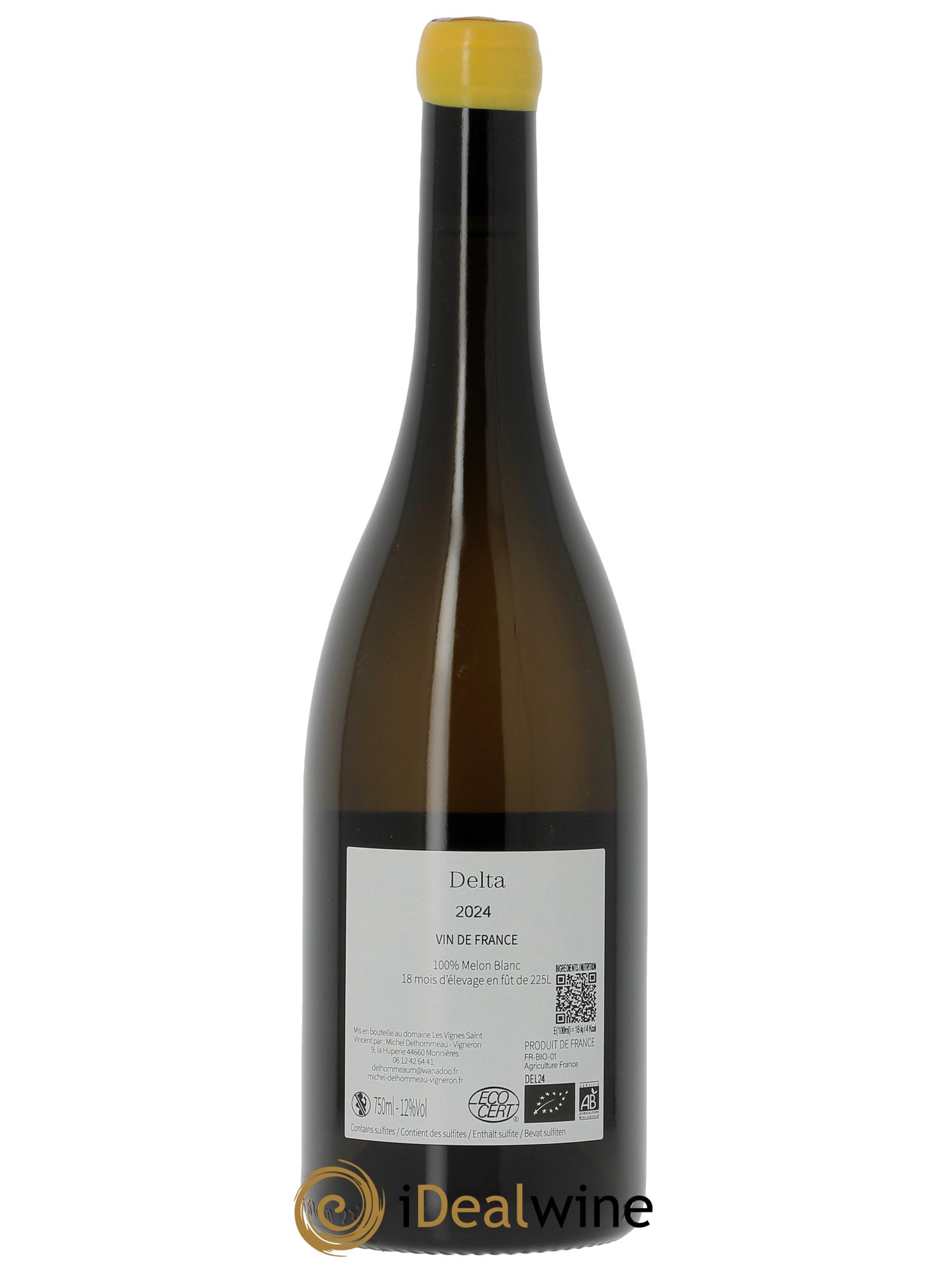 Vin de France Delta Michel et Matthieu Delhommeau  2024 - Lot of 1 bottle - 1
