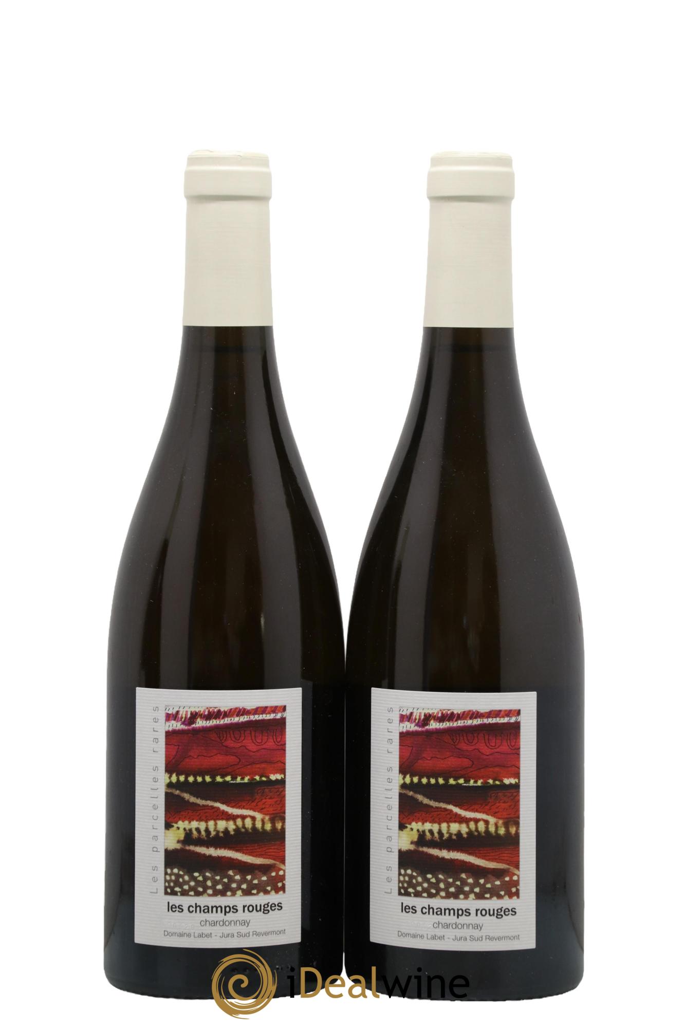 Côtes du Jura Chardonnay Les Champs Rouges Romain - Julien - Charline Labet 2020 - Lot de 2 bouteilles - 0