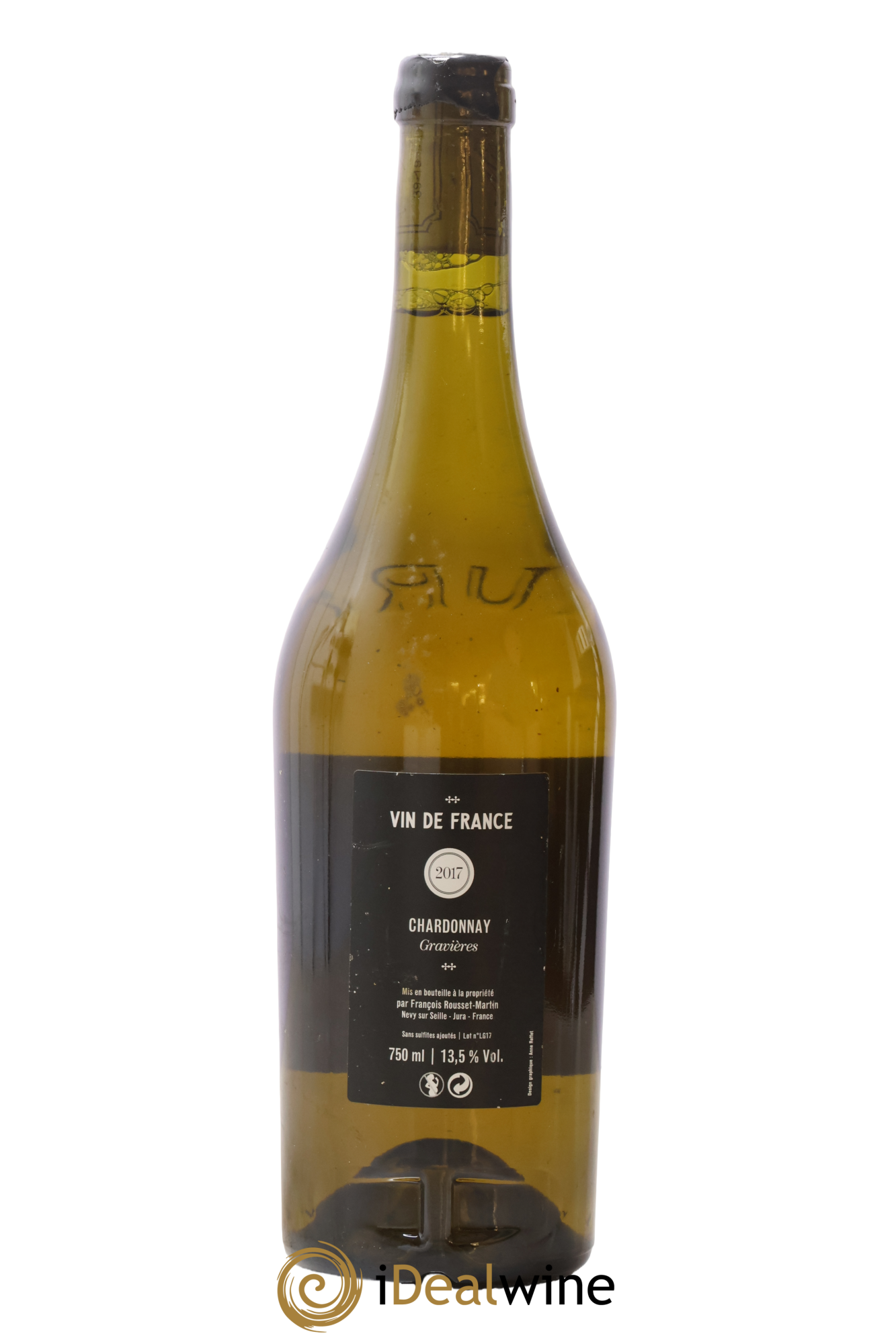 Vin de France Gravières François Rousset Martin 2017 - Lot of 1 bottle - 1