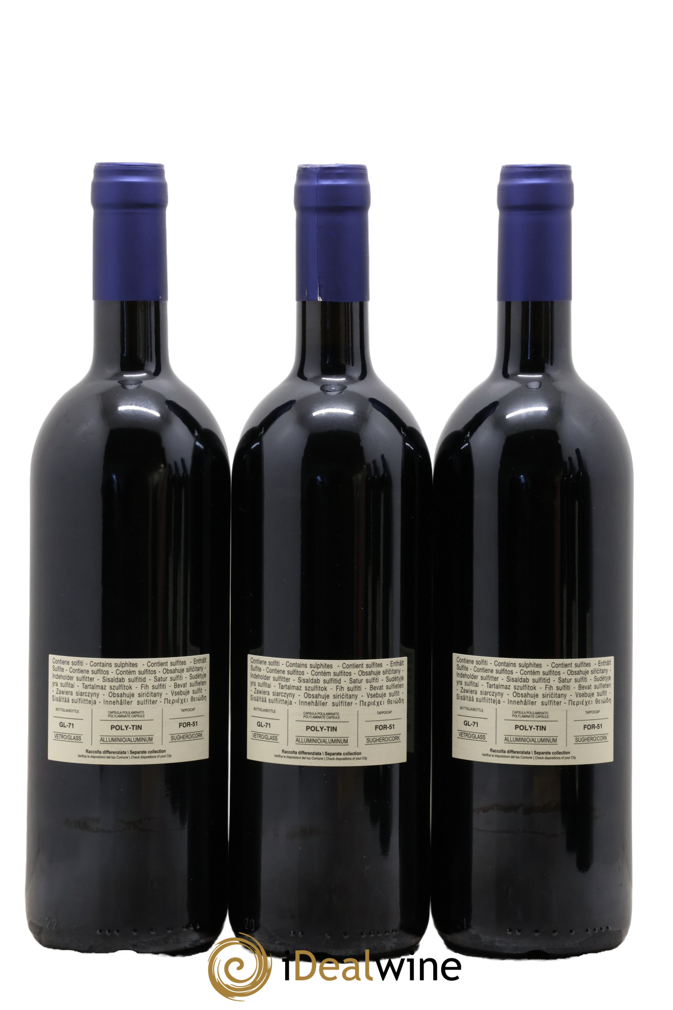 Bolgheri DOC Sassicaia Tenuta San Guido 2020 - Lotto di 6 bottiglie - 2