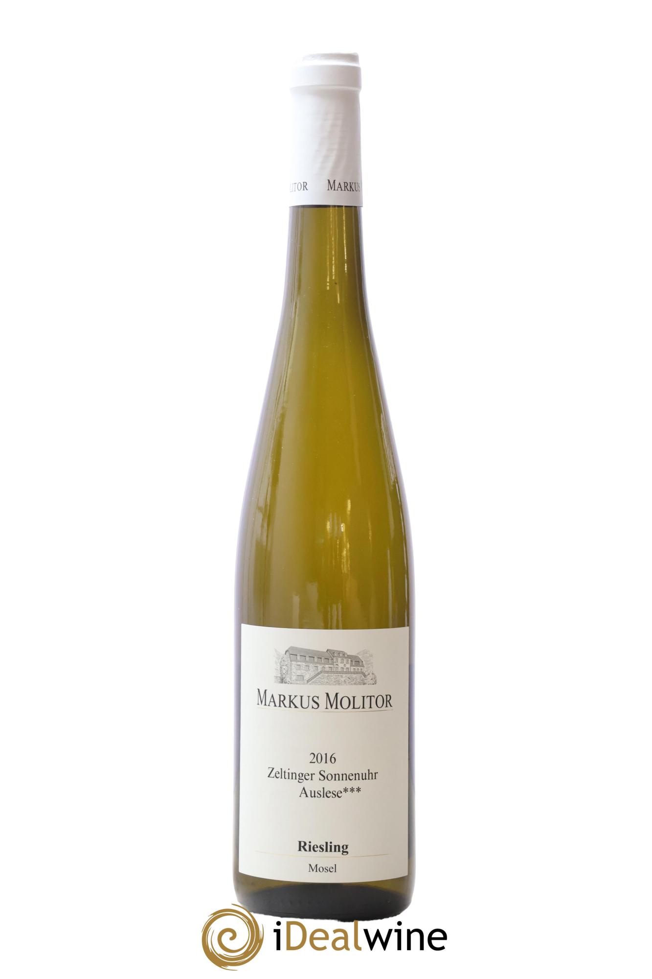 Riesling Markus Molitor Zeltinger Sonnenuhr Auslese °°° White Capsule 2016 - Lotto di 1 bottiglia - 0