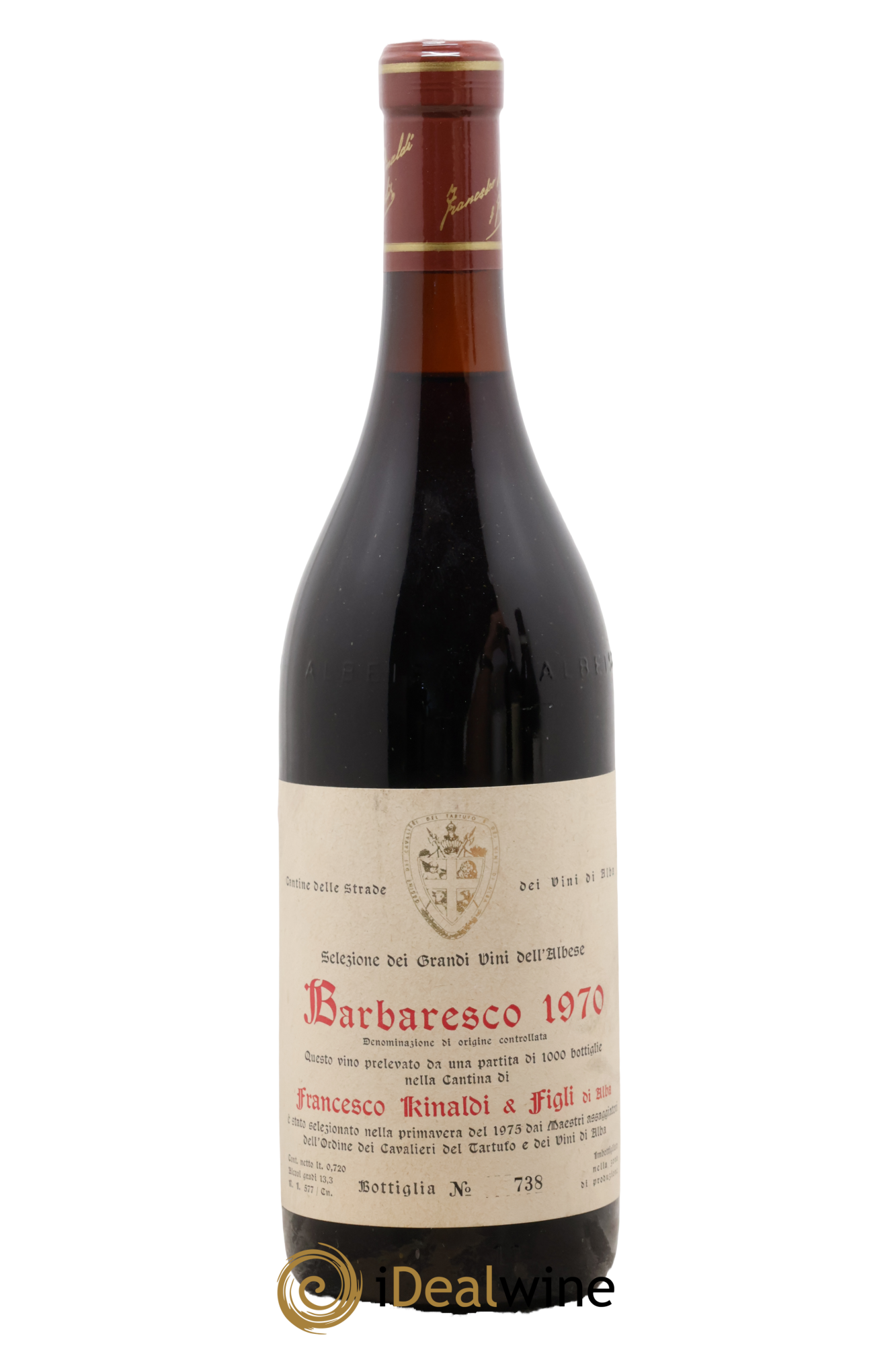 Barbaresco DOCG Francesco Rinaldi 1970 - Lote de 1 botella - 0
