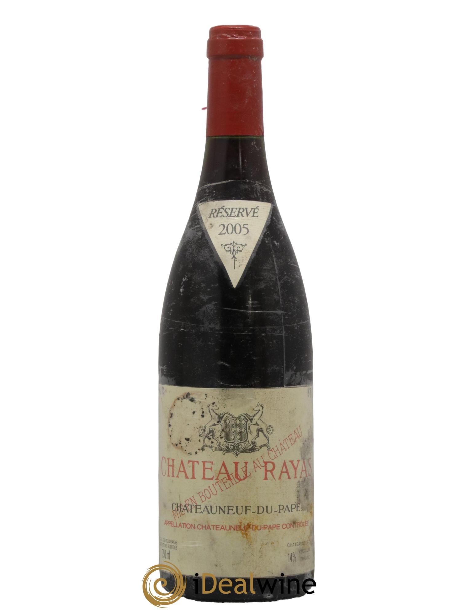 Châteauneuf-du-Pape Château Rayas Emmanuel Reynaud 2005 - Lot de 1 bouteille - 0