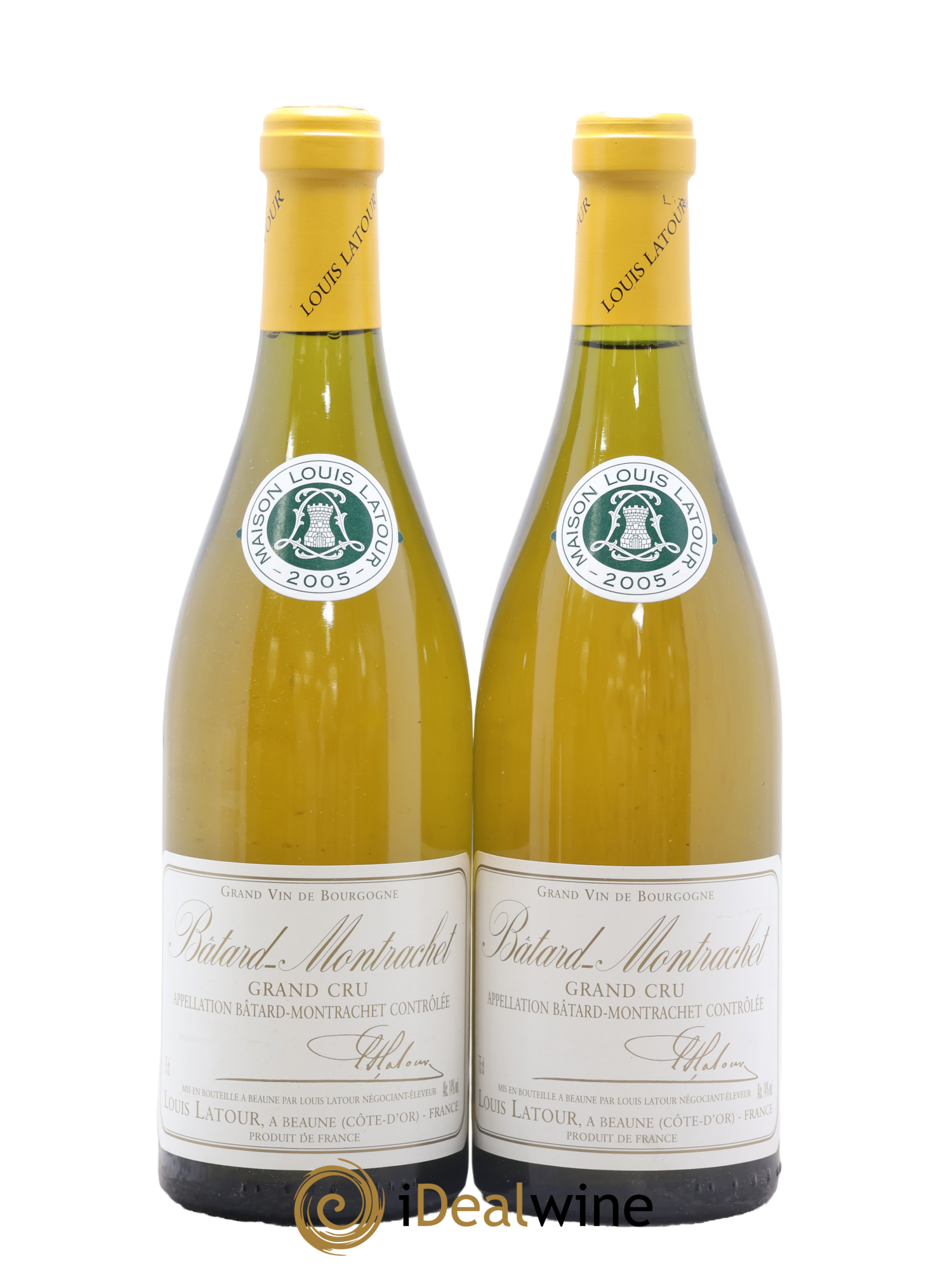 Bâtard-Montrachet Grand Cru Louis Latour 2005 - Lot of 2 bottles - 0