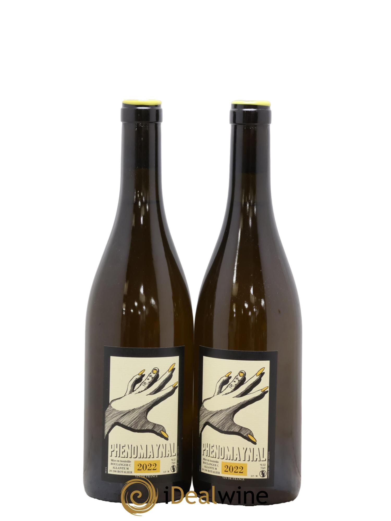 Vin de France Phenomaynal Allante Boulanger 2022 - Lot de 2 bouteilles - 0
