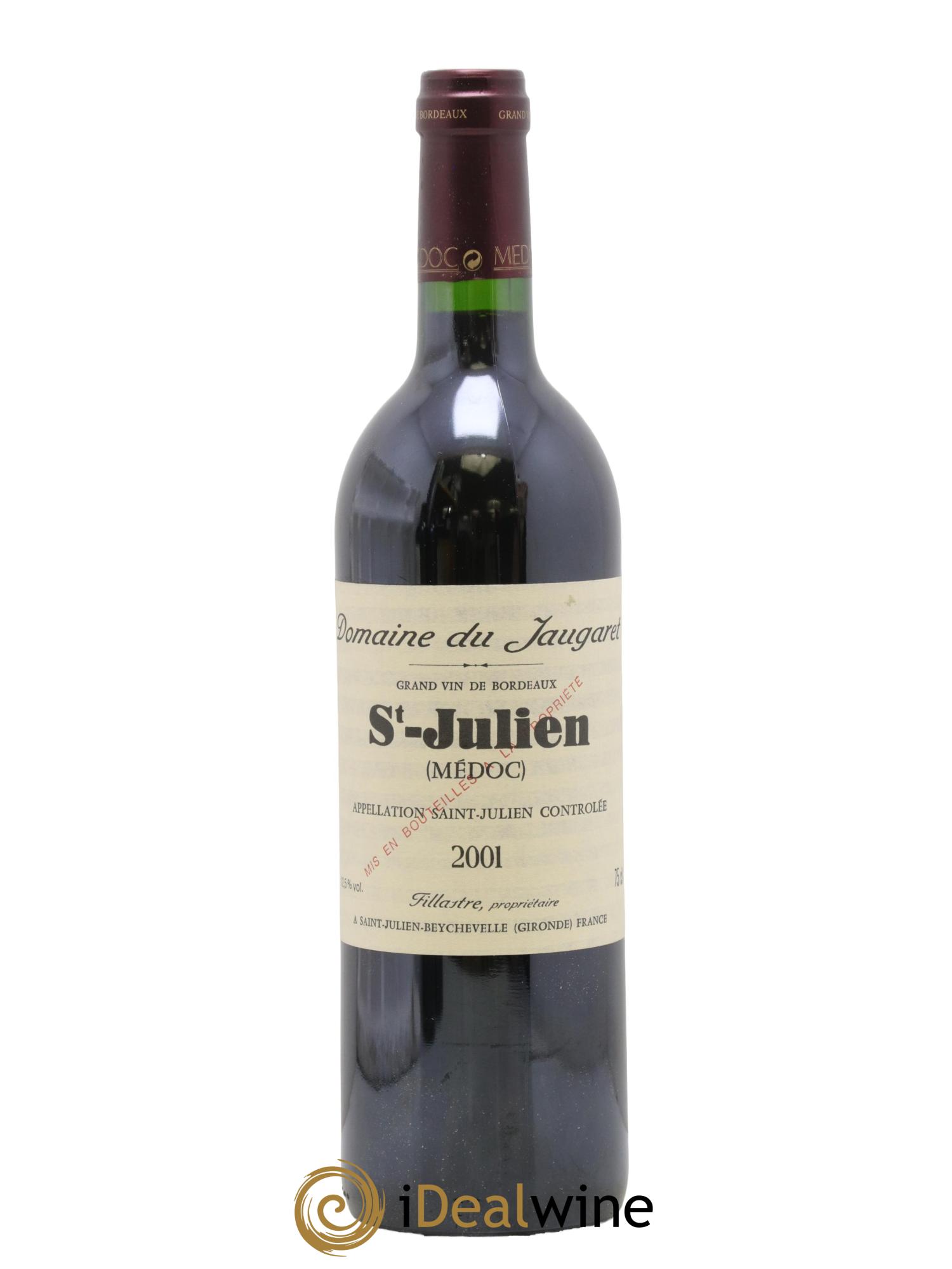Domaine du Jaugaret 2001 - Posten von 1 Flasche - 0