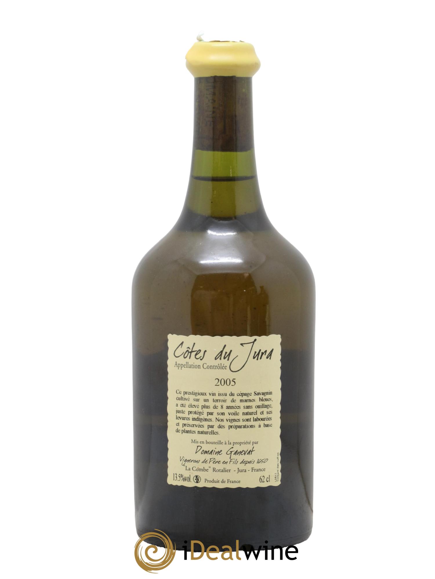 Côtes du Jura Vin Jaune Jean-François Ganevat (Domaine)  2005 - Lot de 1 clavelin - 1