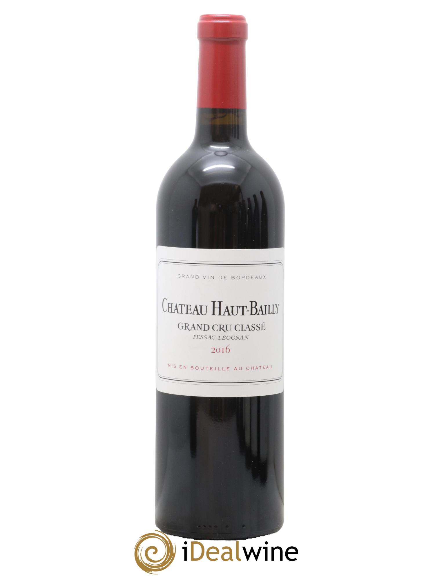 Château Haut-Bailly Cru Classé de Graves 2016 - Lot de 1 bouteille - 0