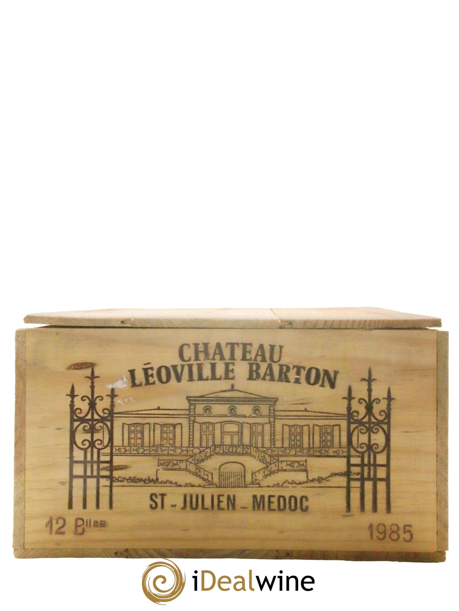 Château Léoville Barton 2ème Grand Cru Classé 1985 - Lot de 12 bouteilles - 1
