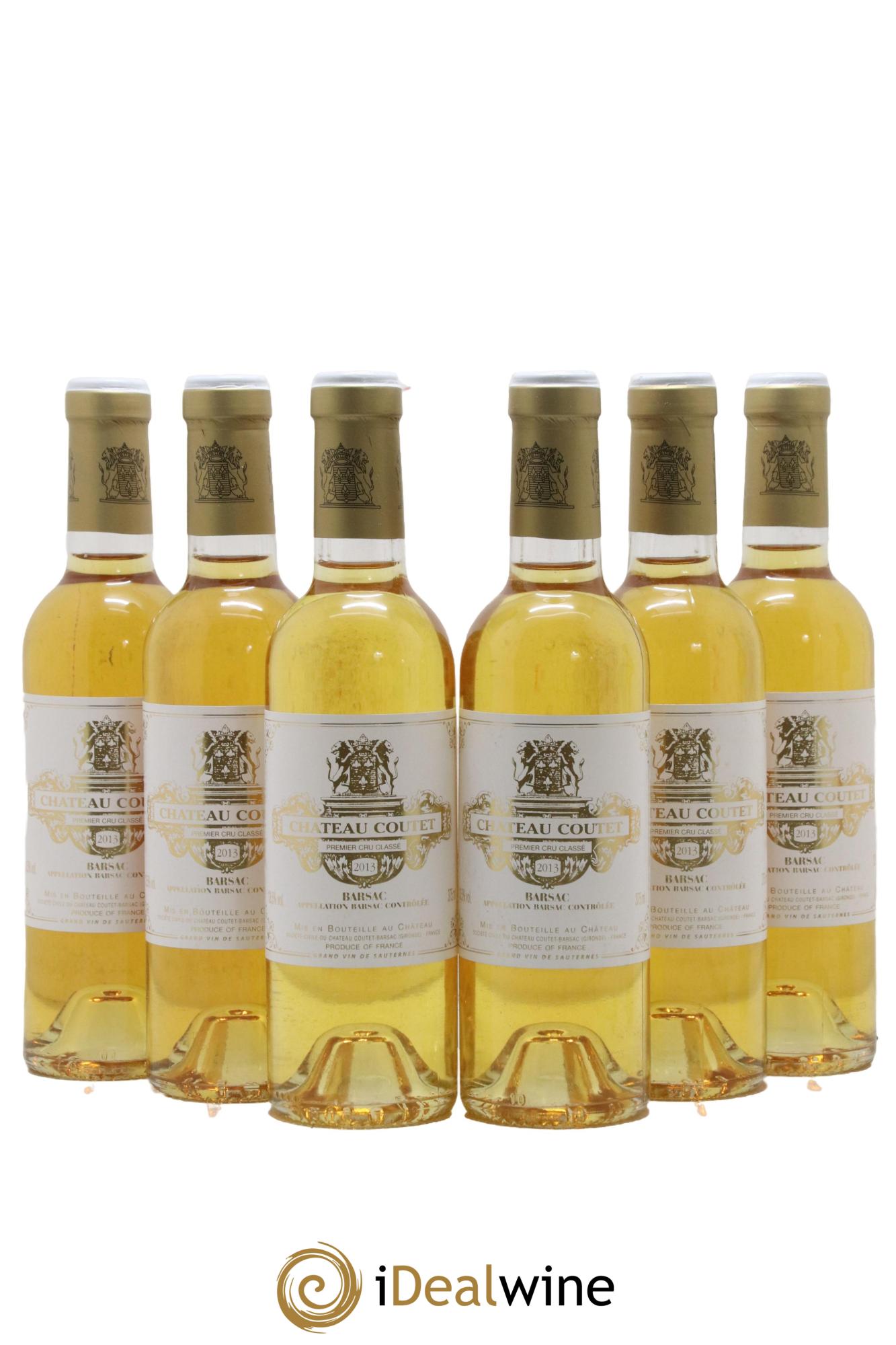 Château Coutet 1er Grand Cru Classé 2013 - Posten von 24 Demi-Flaschen - 4