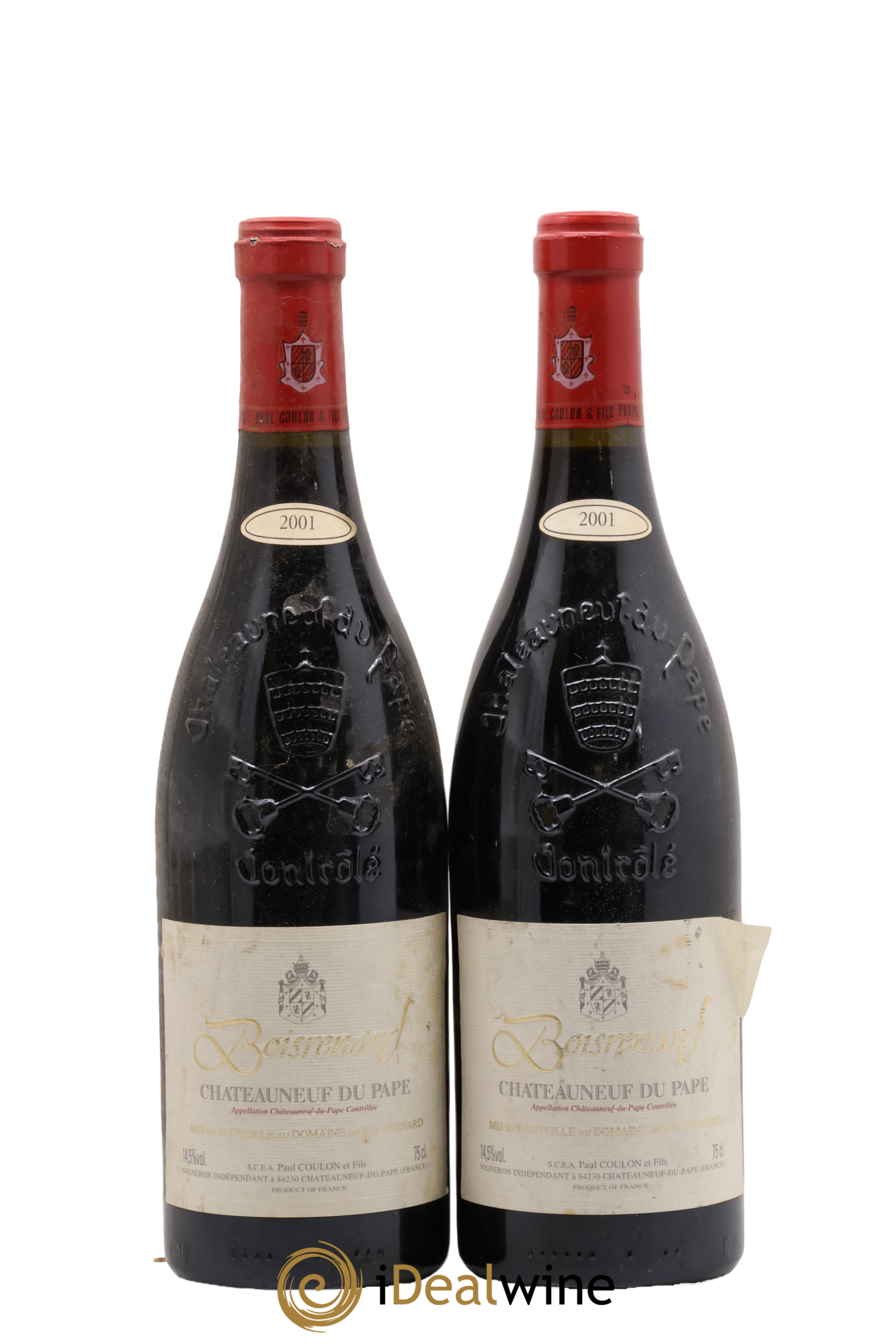 Châteauneuf-du-Pape Cuvée Boisrenard Beaurenard (Domaine de) 2001 - Posten von 2 Flaschen - 0