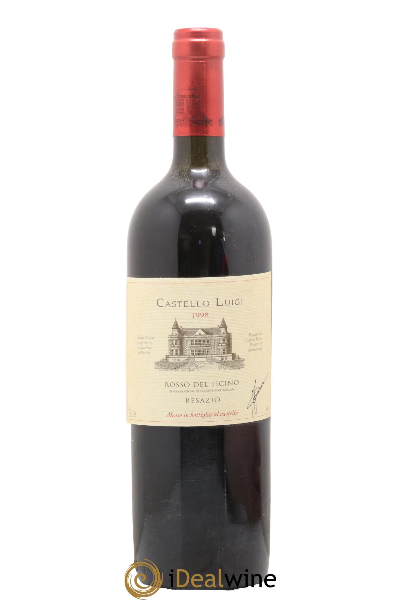 Ticino DOC Besazio Castello Luigi 1998 - Lot of 1 bottle - 0