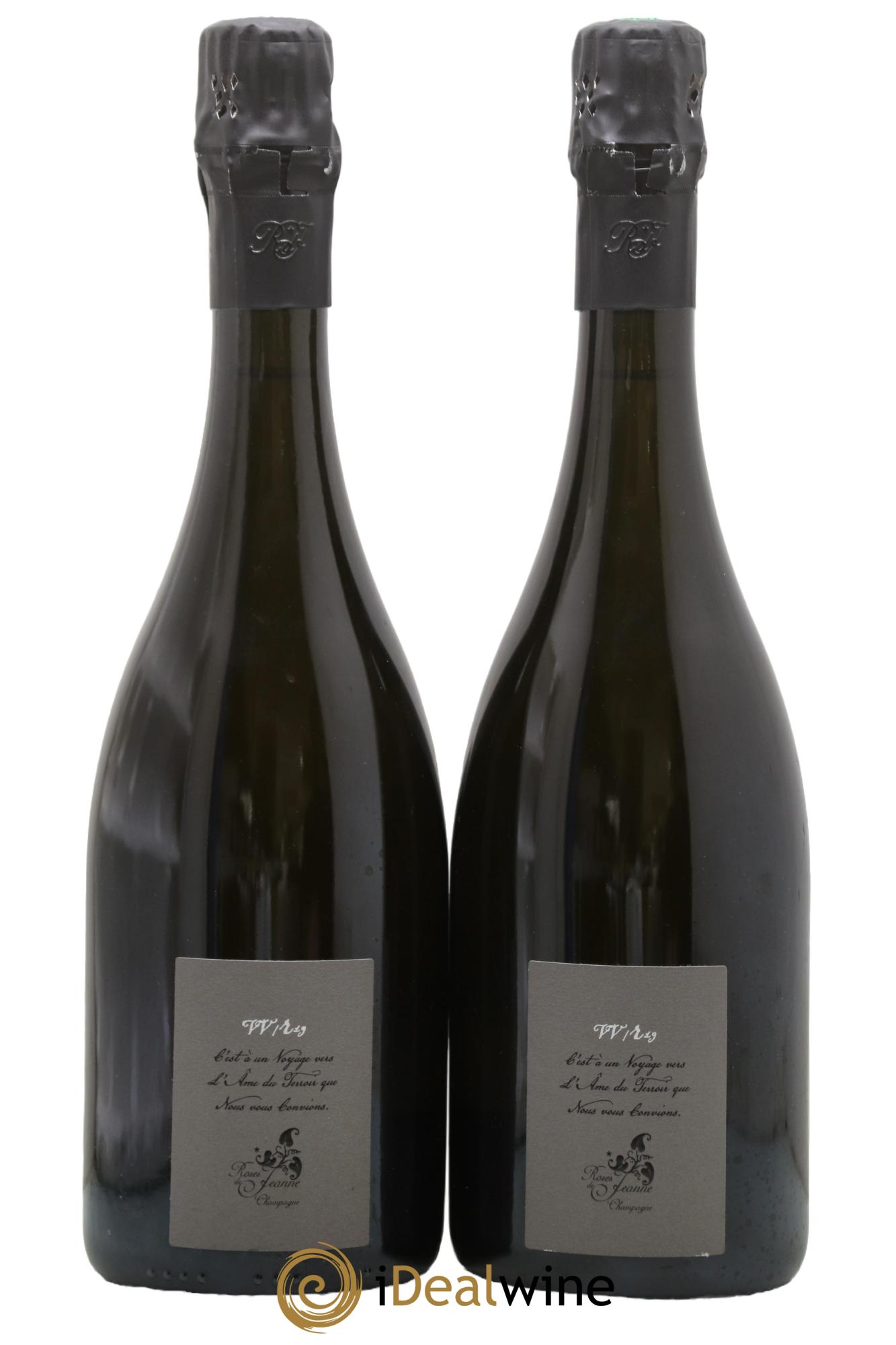 Roses de Jeanne Côte de Val Vilaine Blanc de Noirs Cédric Bouchard 2019 - Lot de 2 bouteilles - 0