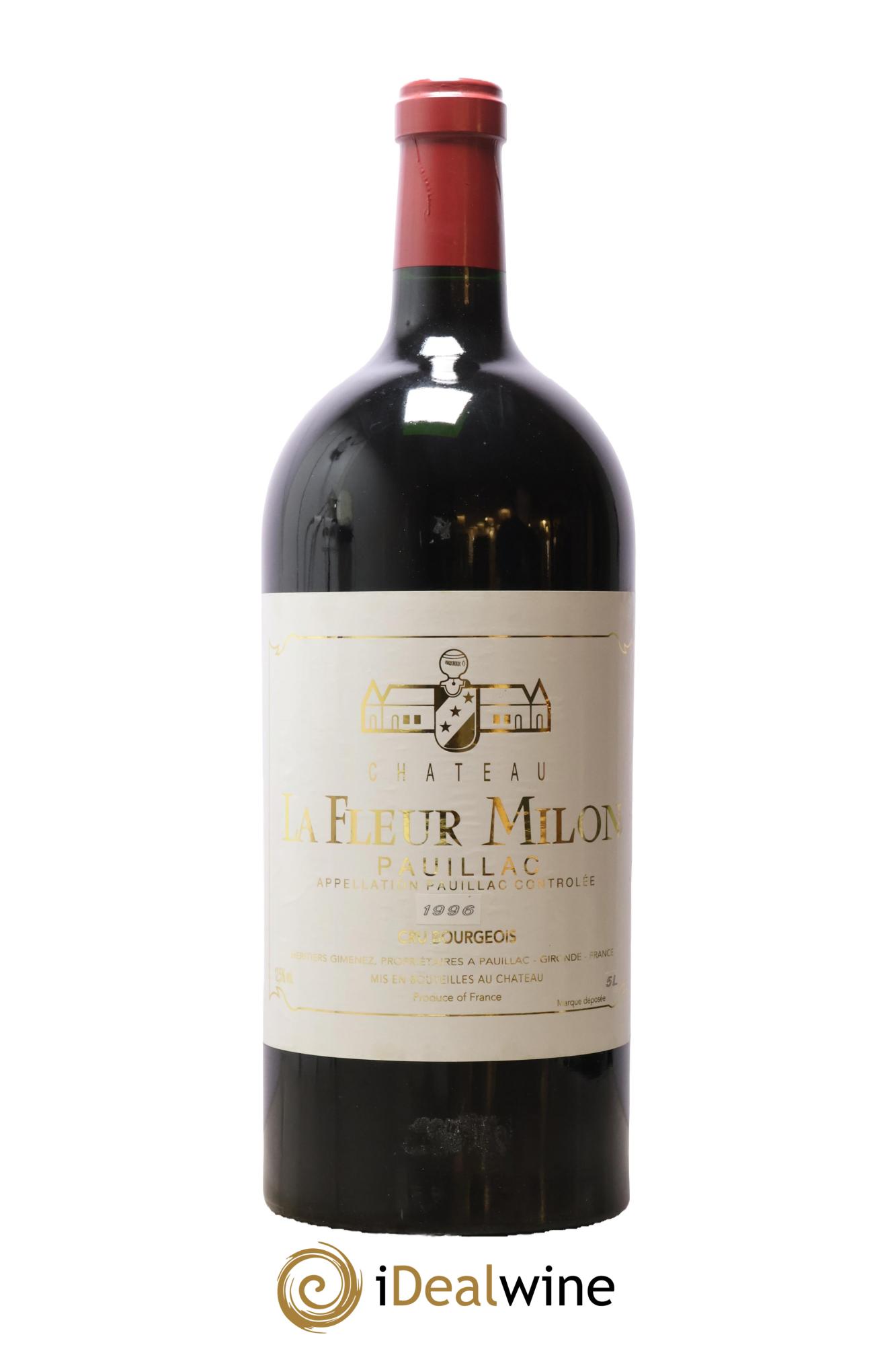 Château la Fleur Milon Cru Bourgeois 1996 - Posten von 1 Jeroboam - 1