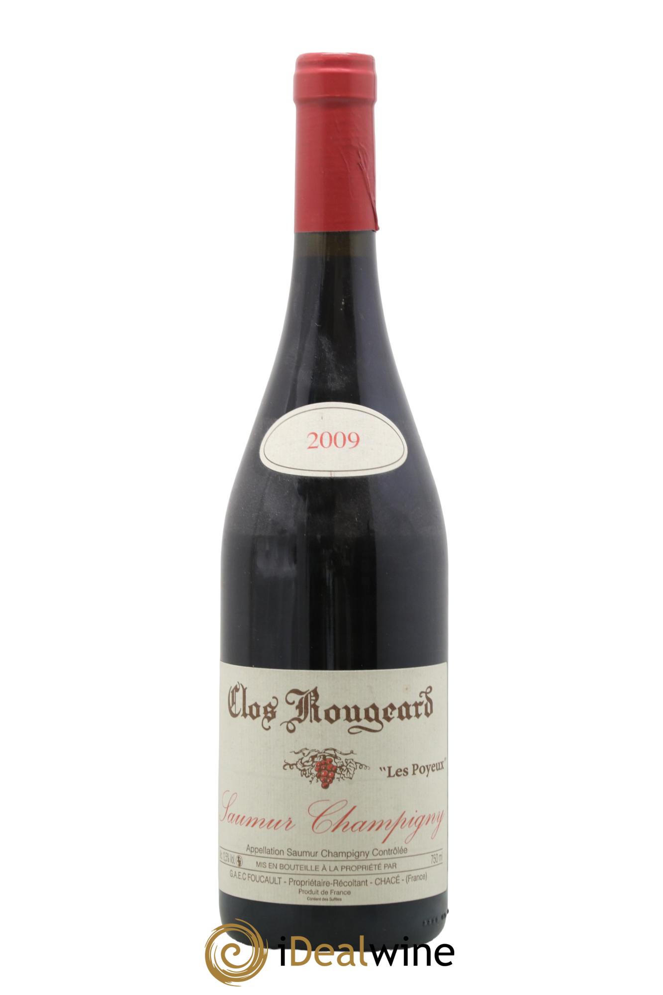Saumur-Champigny Les Poyeux Clos Rougeard 2009 - Lot de 1 bouteille - 0