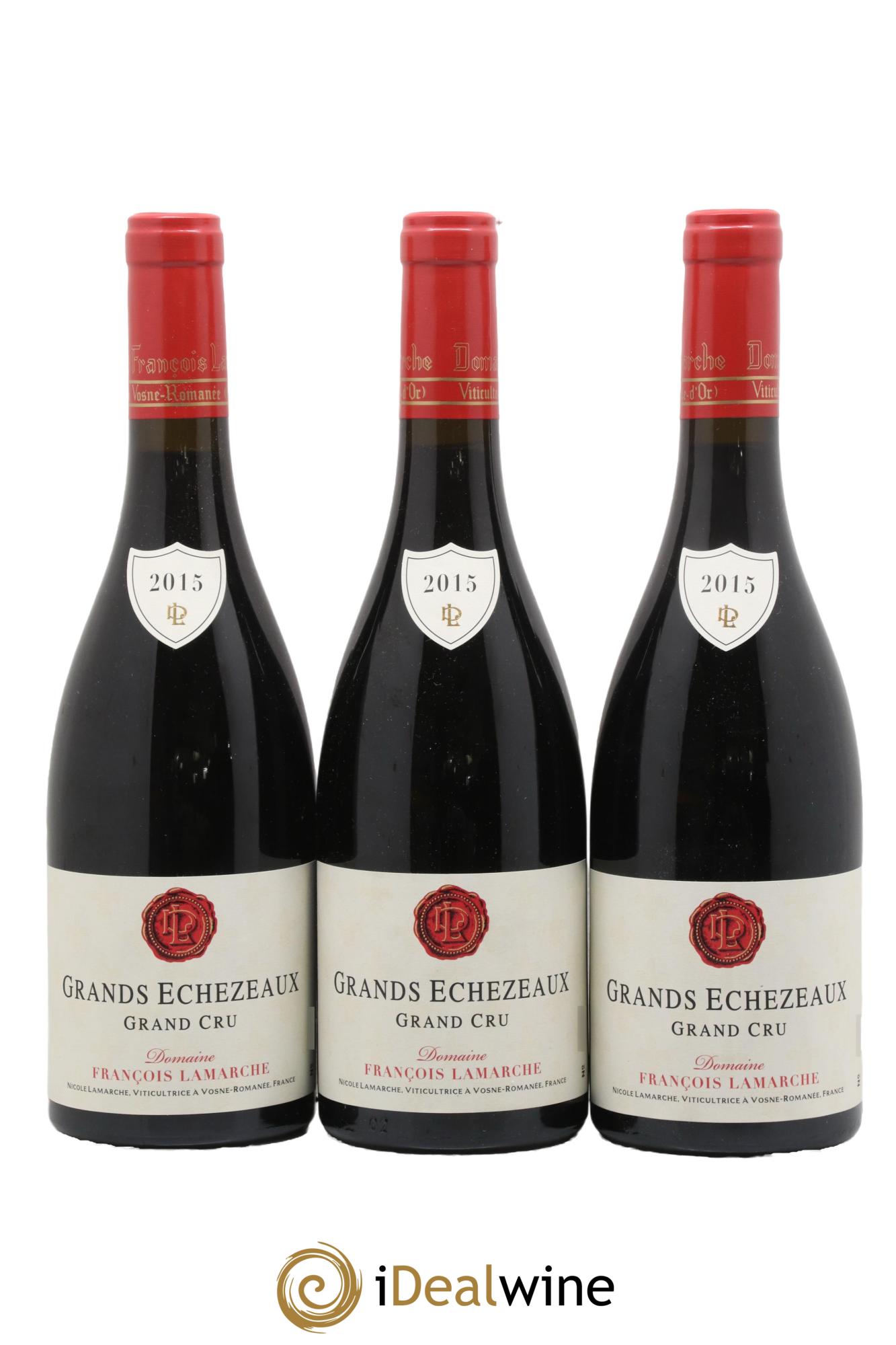 Grands-Echezeaux Grand Cru Lamarche (Domaine) 2015 - Lot de 3 bouteilles - 0