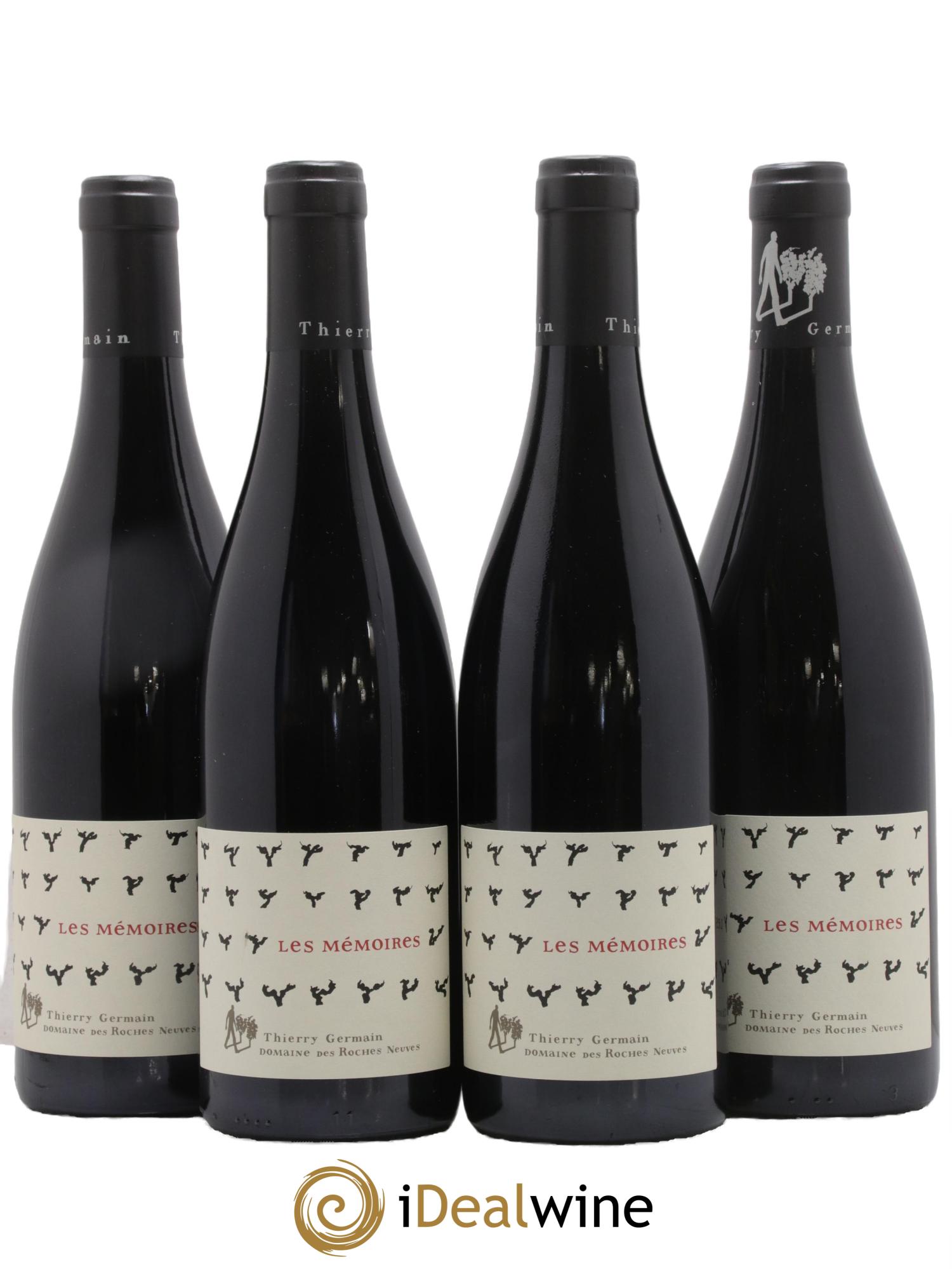 Saumur-Champigny Les Mémoires Domaine des Roches Neuves - Thierry Germain 2020 - Lot of 4 bottles - 0