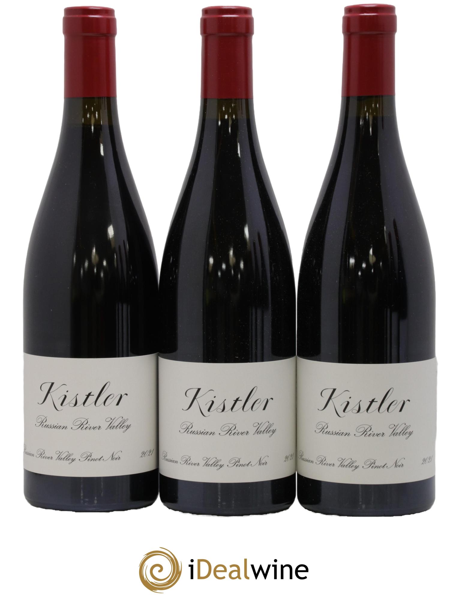 Russian River Pinot Noir Kistler  2021 - Lotto di 3 bottiglie - 0