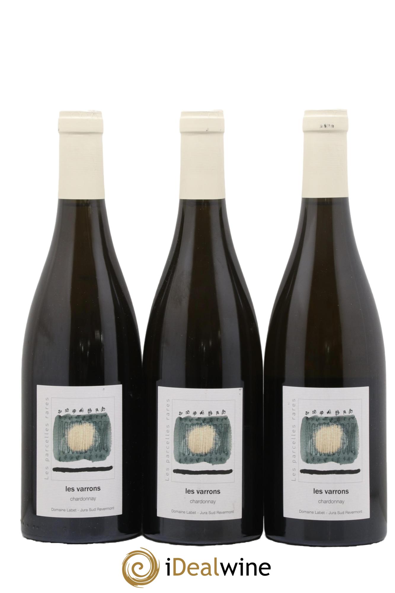 Côtes du Jura Chardonnay Les Varrons Romain - Julien  - Charline Labet 2022 - Lot de 3 bouteilles - 0
