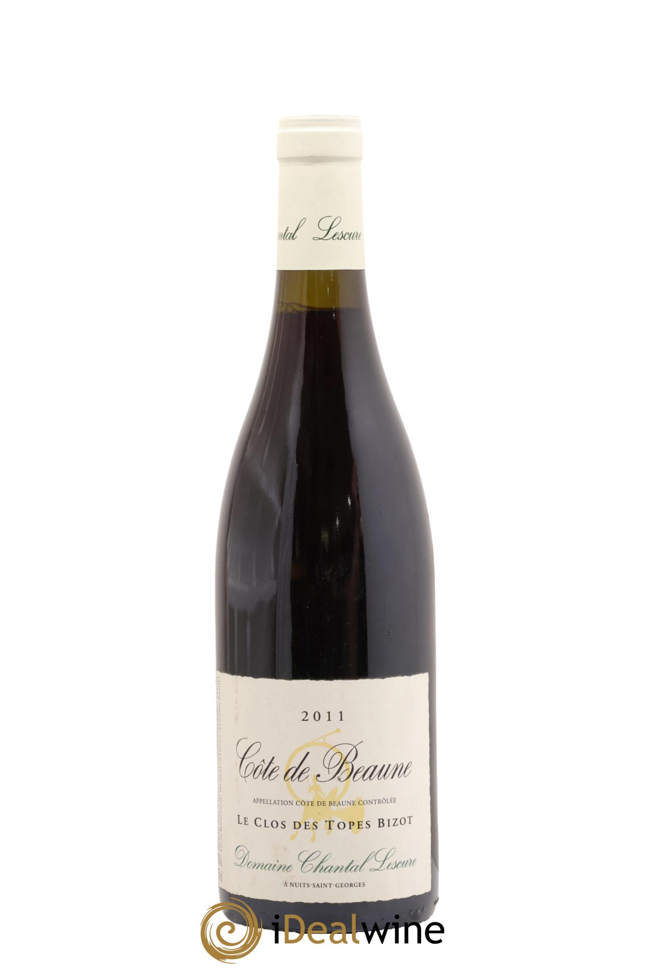 Côte de Beaune Le Clos des Topes Bizot Chantal Lescure 2011 - Lot de 1 bouteille - 0