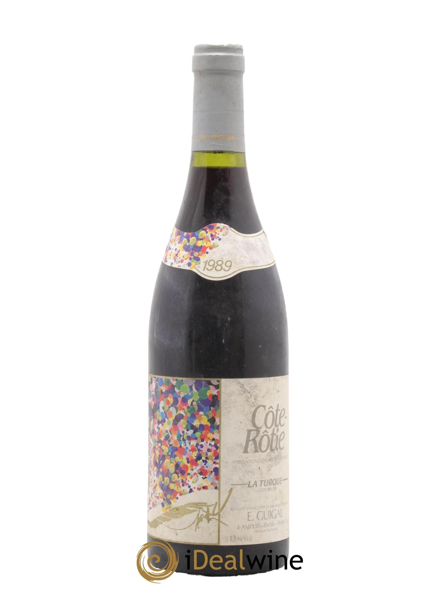 Côte-Rôtie La Turque Guigal 1989 - Lot of 1 bottle - 0