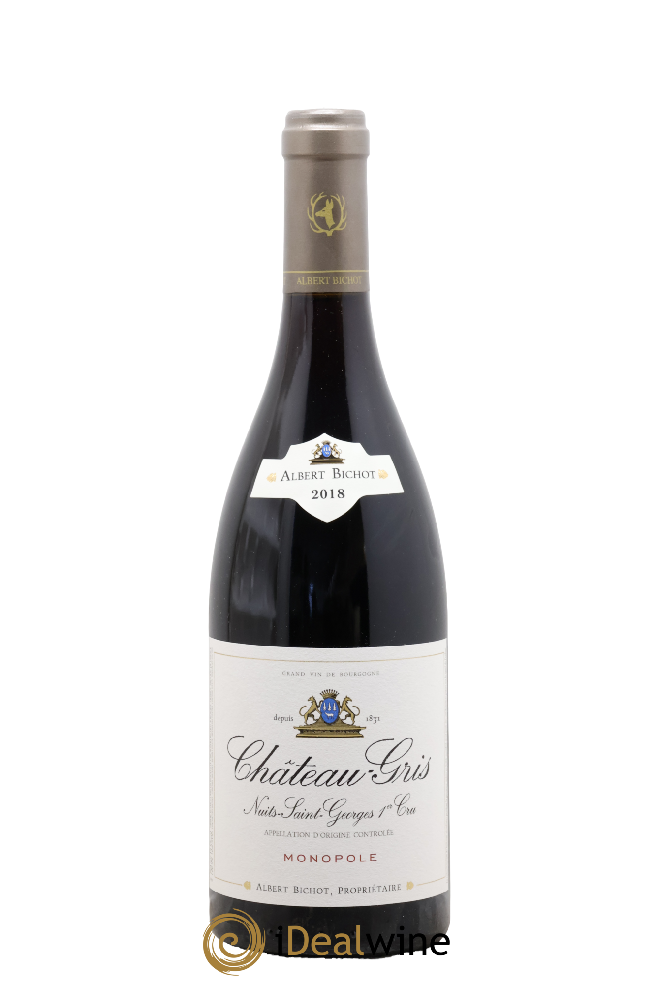 Nuits-Saint-Georges 1er Cru Château Gris - Albert Bichot 2018 - Lot de 1 bouteille - 0