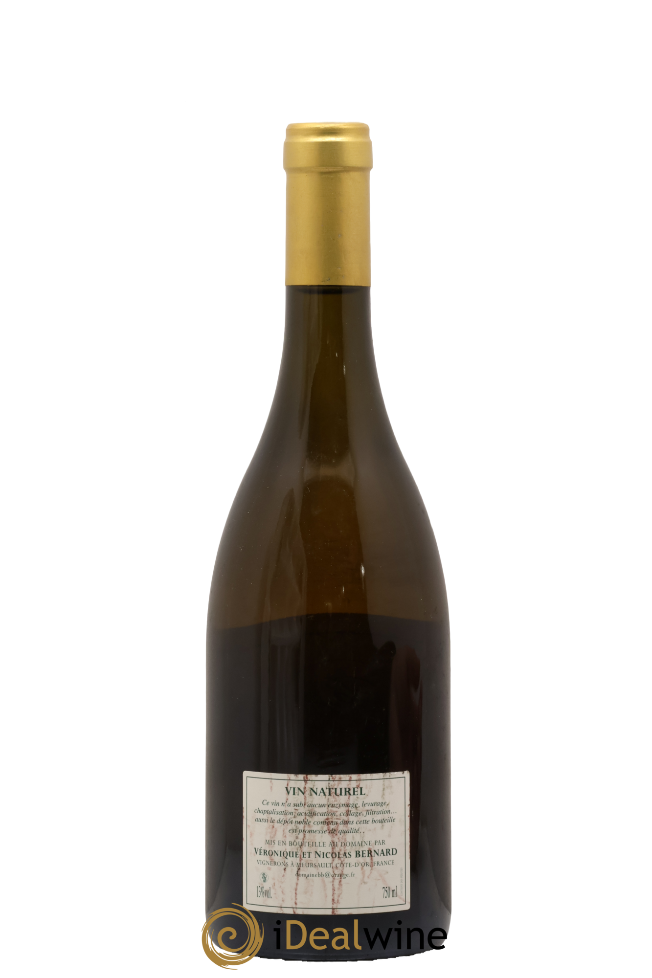 Meursault 1er Cru Les Genevrières Bernard Bonin 2010 - Lot of 1 bottle - 1