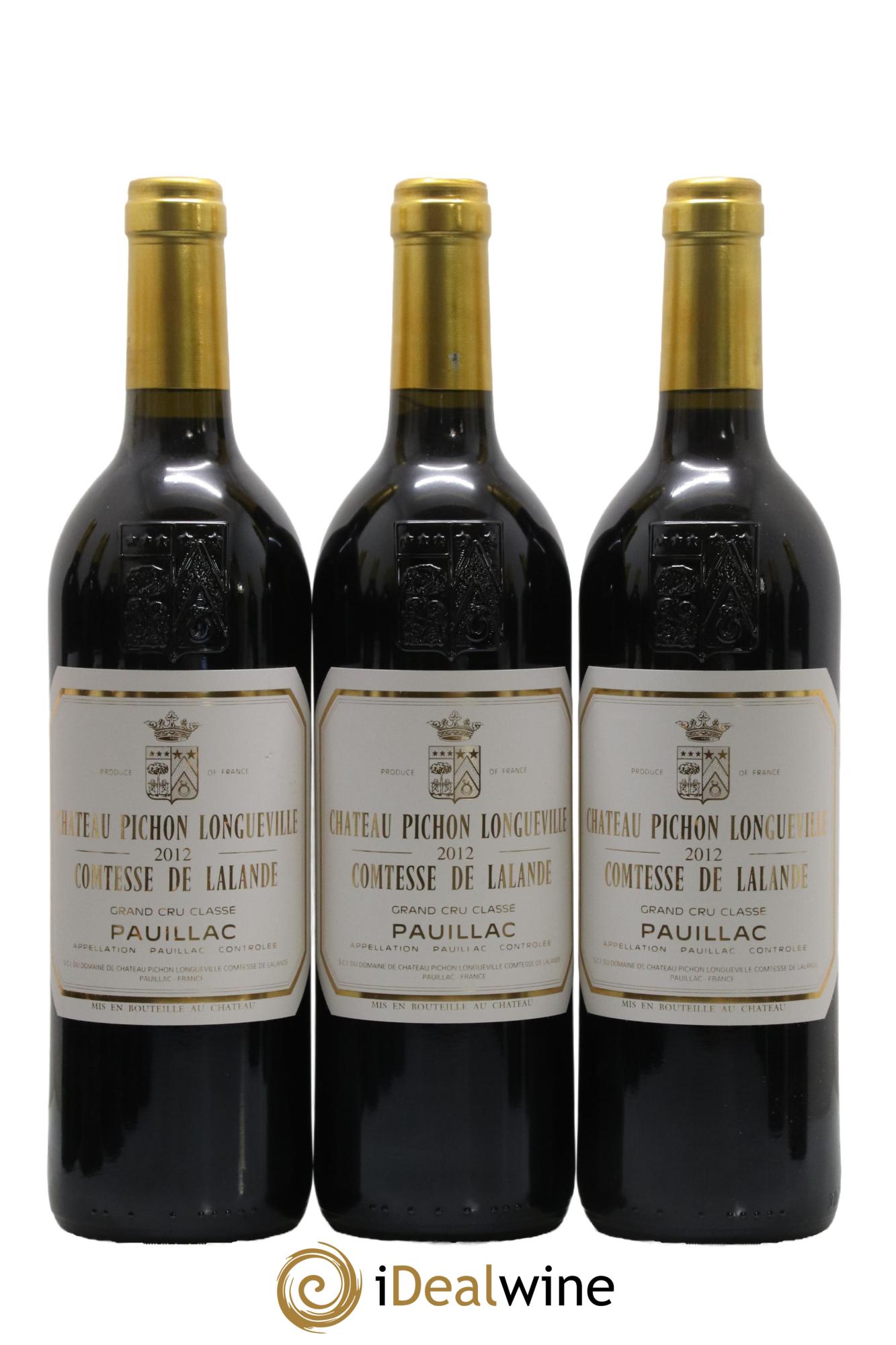Château Pichon Longueville Comtesse de Lalande 2ème Grand Cru Classé 2012 - Lot de 12 bouteilles - 4