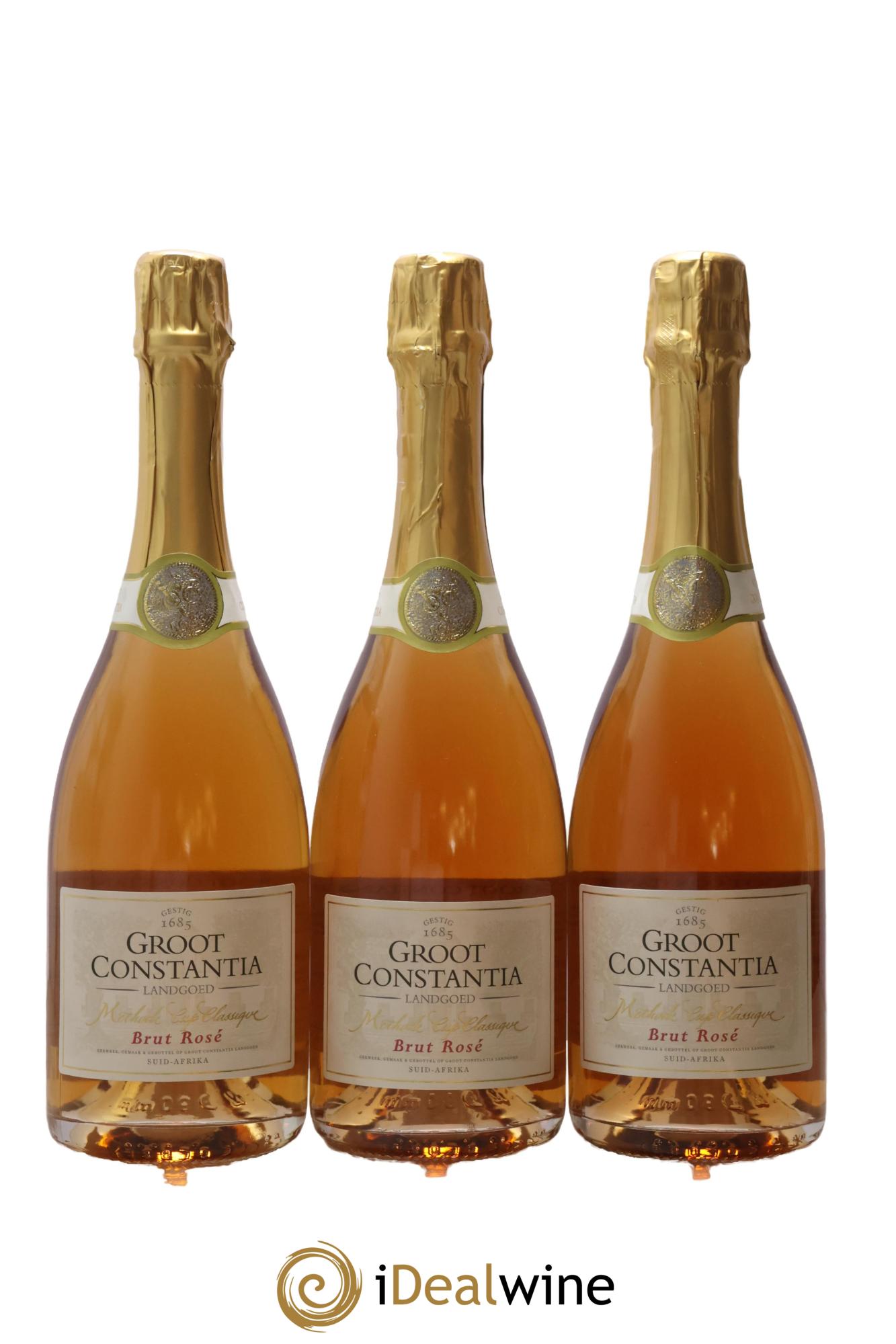 Afrique du Sud Méthode Cap Classique Brut Groot Constantia - Lot de 3 bouteilles - 0