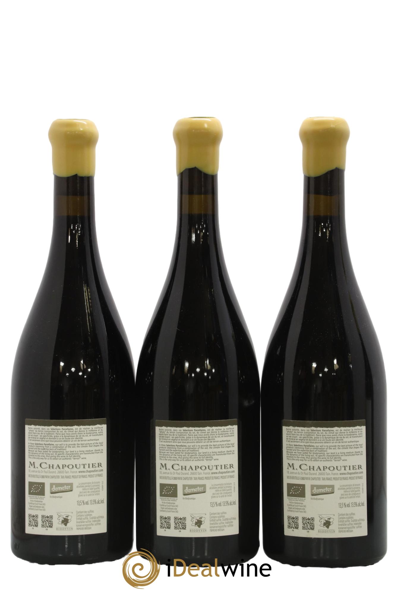 Hermitage Ermitage Le Pavillon Chapoutier 2013 - Lot of 3 bottles - 1