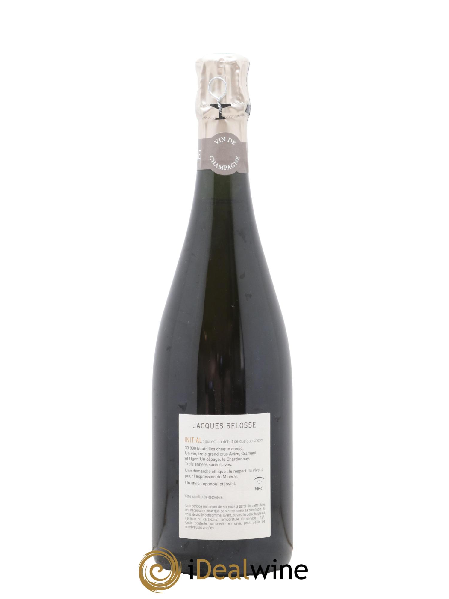 Initial Brut Jacques Selosse - Lot de 1 bouteille - 1