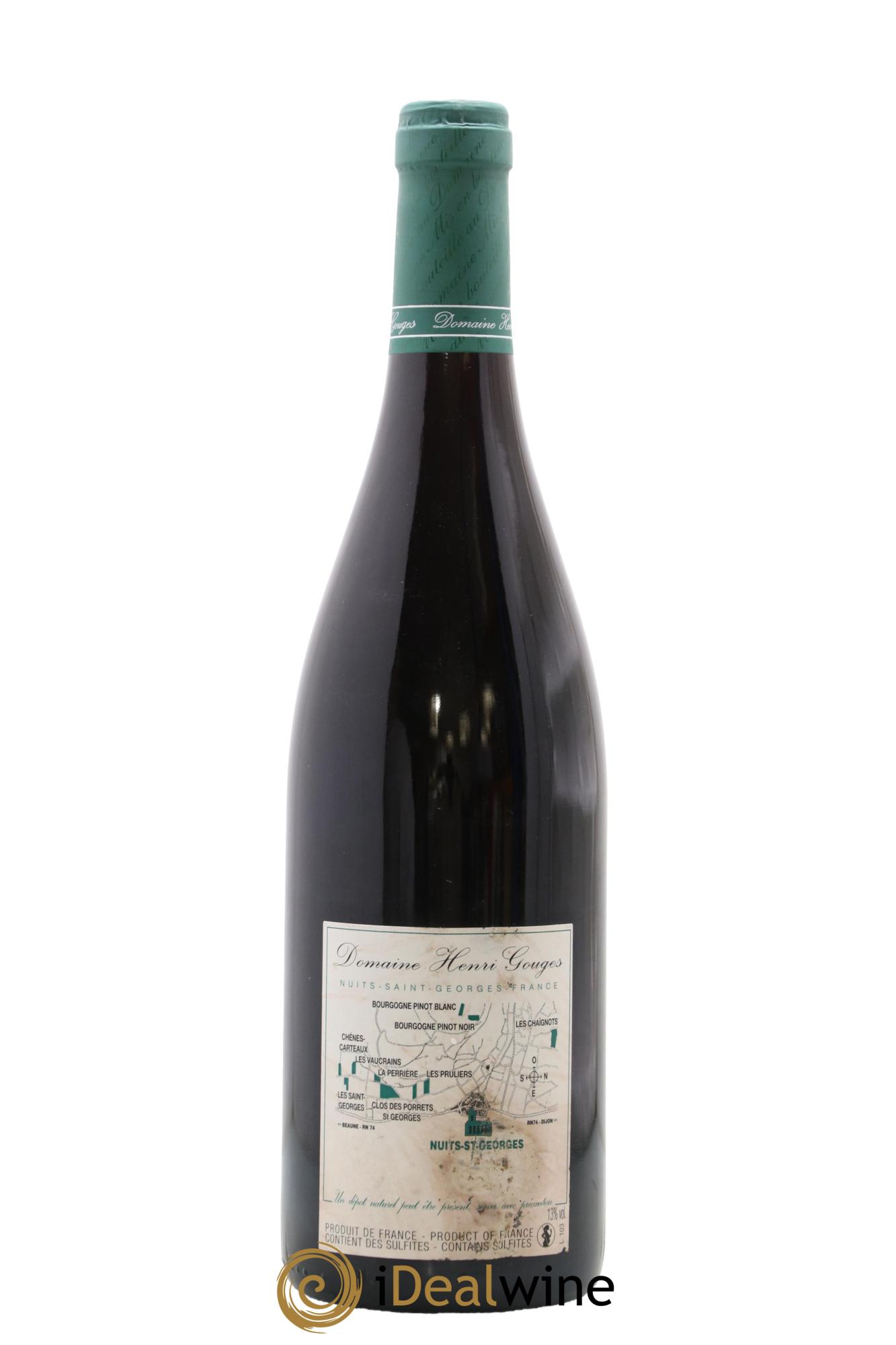 Nuits-Saint-Georges 1er Cru Les Saints Georges Henri Gouges 2010 - Lot de 1 bouteille - 1