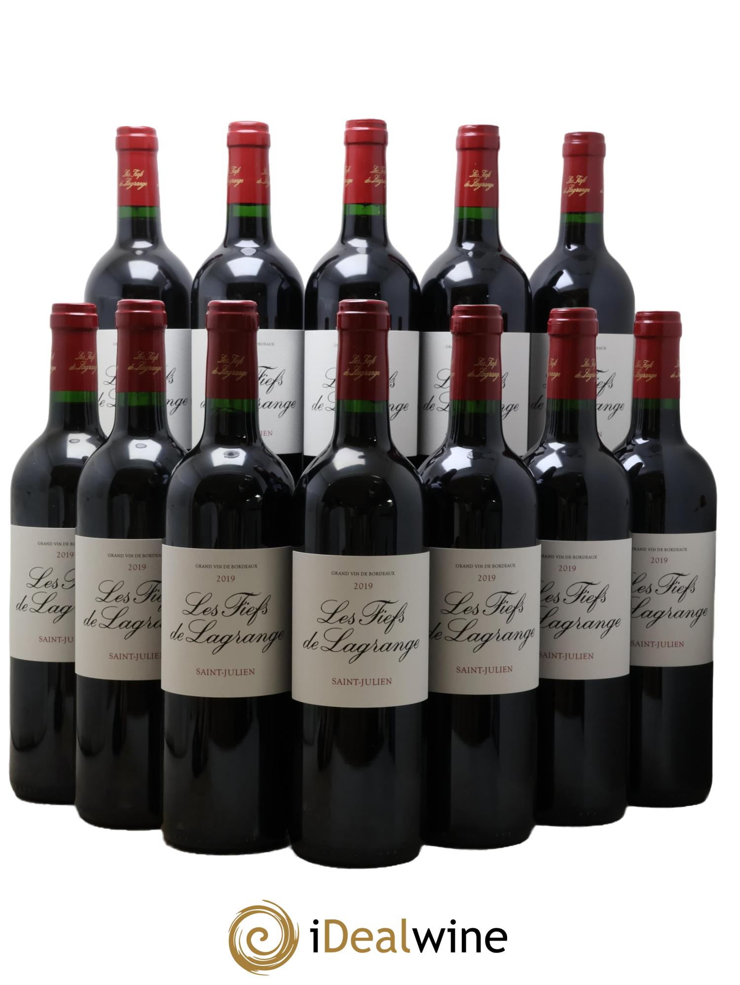 Les Fiefs de Lagrange Second Vin 2019 - Lotto di 12 bottiglie - 0