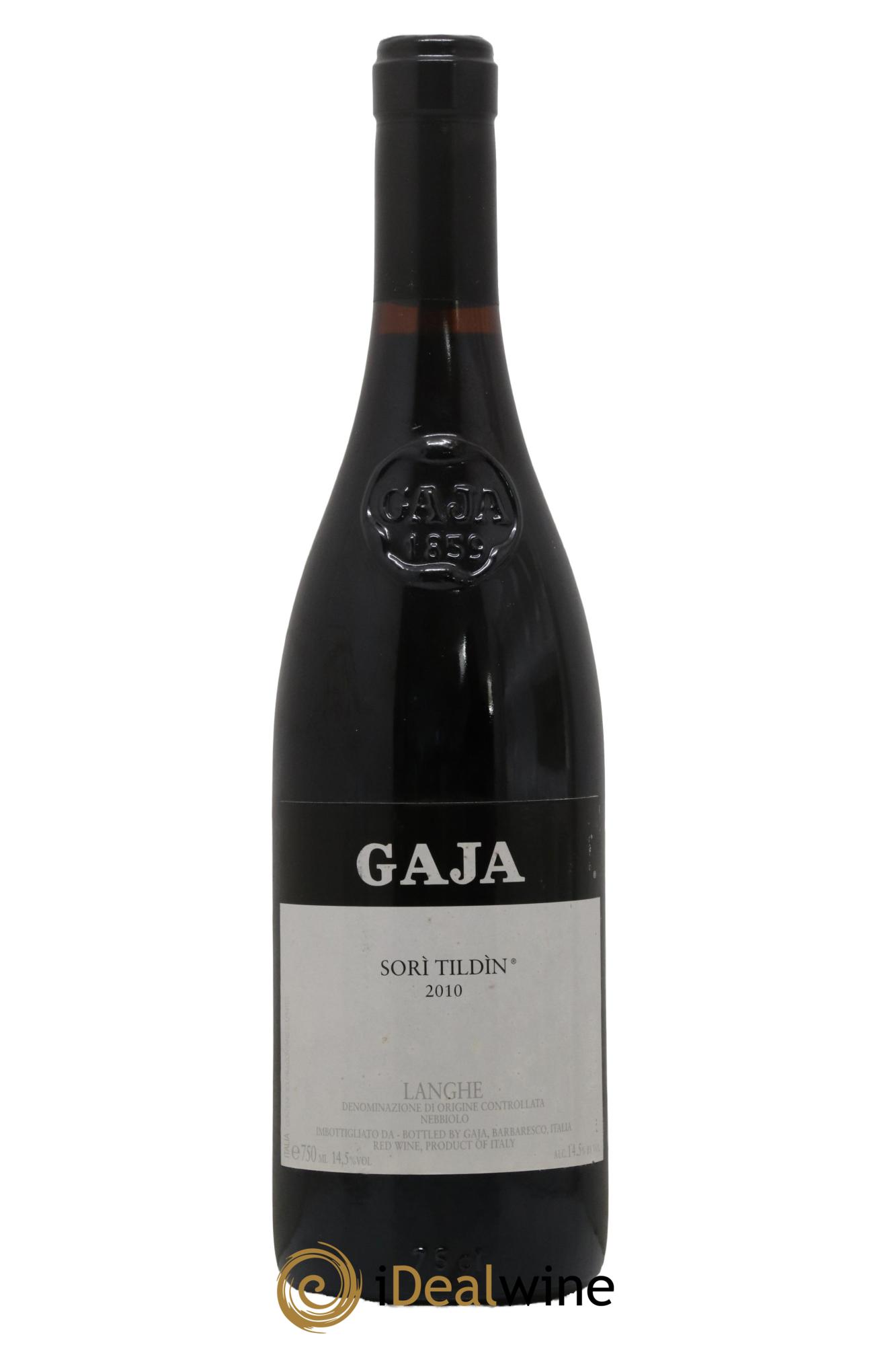 Langhe Sorì Tildìn Gaja 2010 - Lot de 1 bouteille - 0