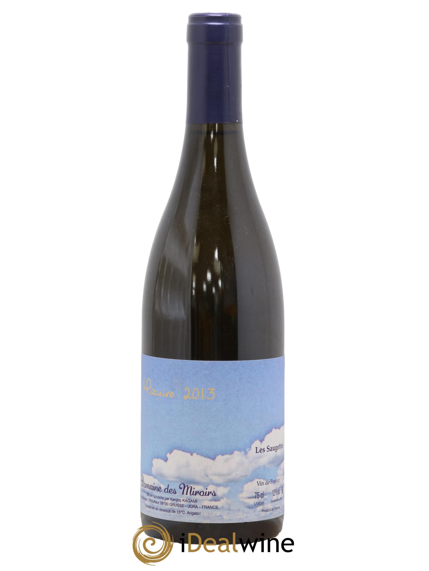 Vin de France Mizuiro Les Saugettes Kenjiro Kagami - Domaine des Miroirs 2013 - Lotto di 1 bottiglia - 0