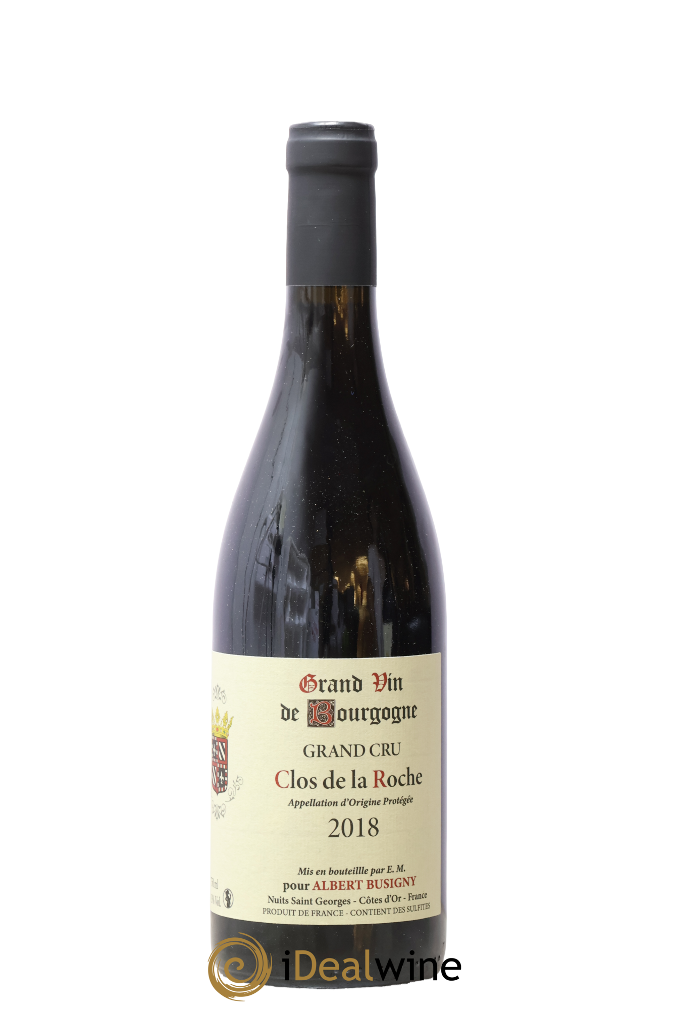 Clos de la Roche Grand Cru Albert Busigny 2018 - Posten von 1 Flasche - 0